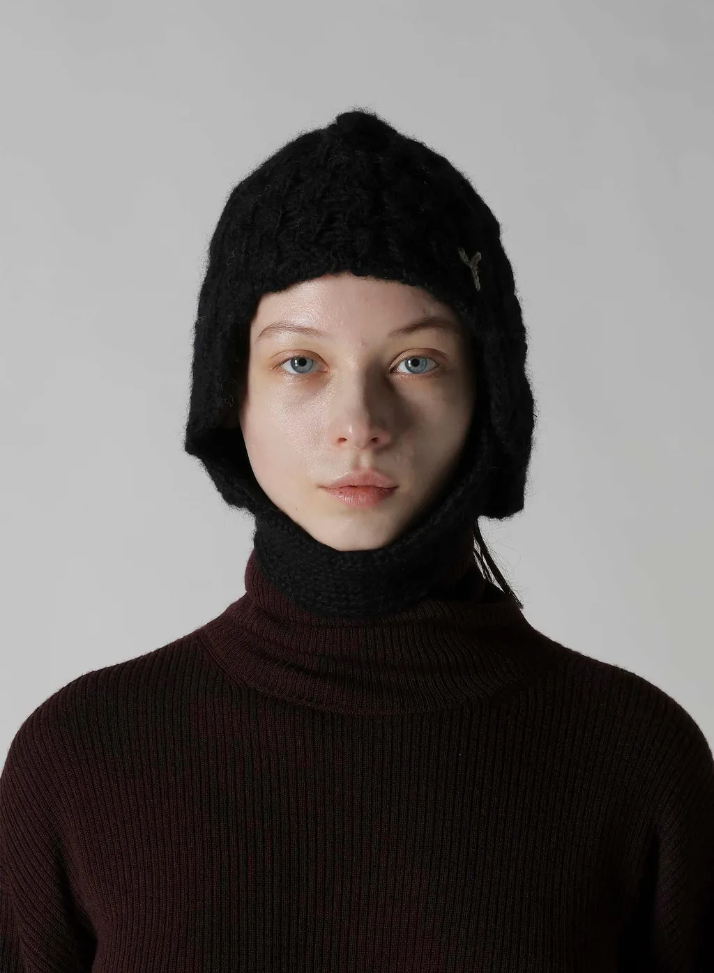 Slub Wool Beanie W/ Ear Flap
