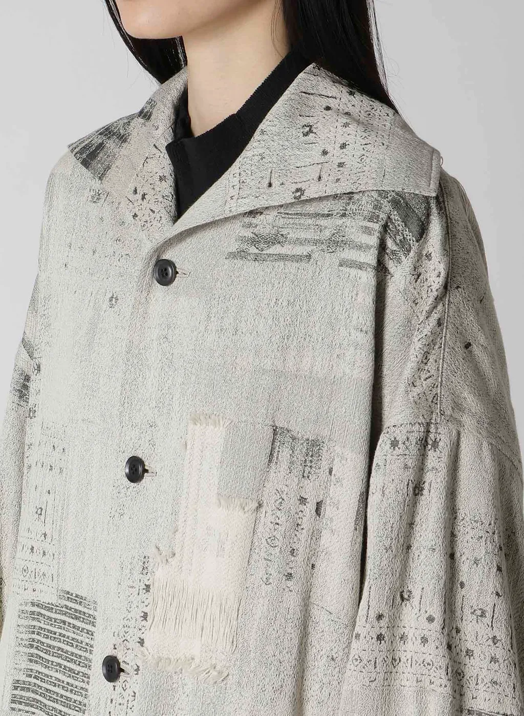 Patchwork Jacquard Dress