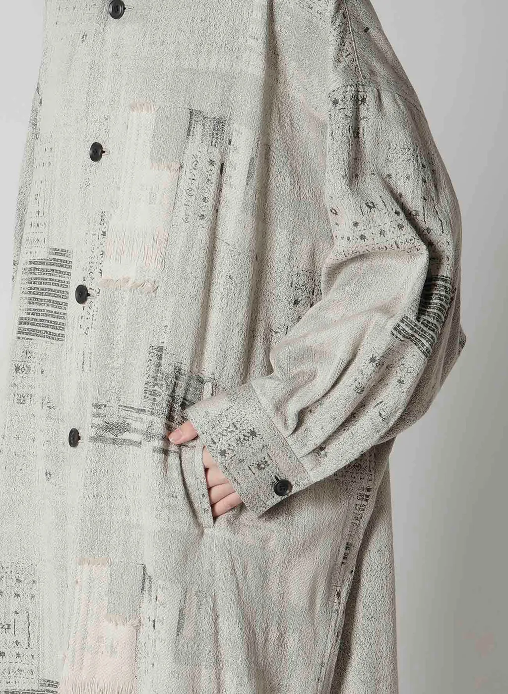 Patchwork Jacquard Dress