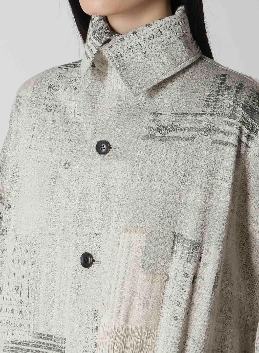 Patchwork Jacquard Dress