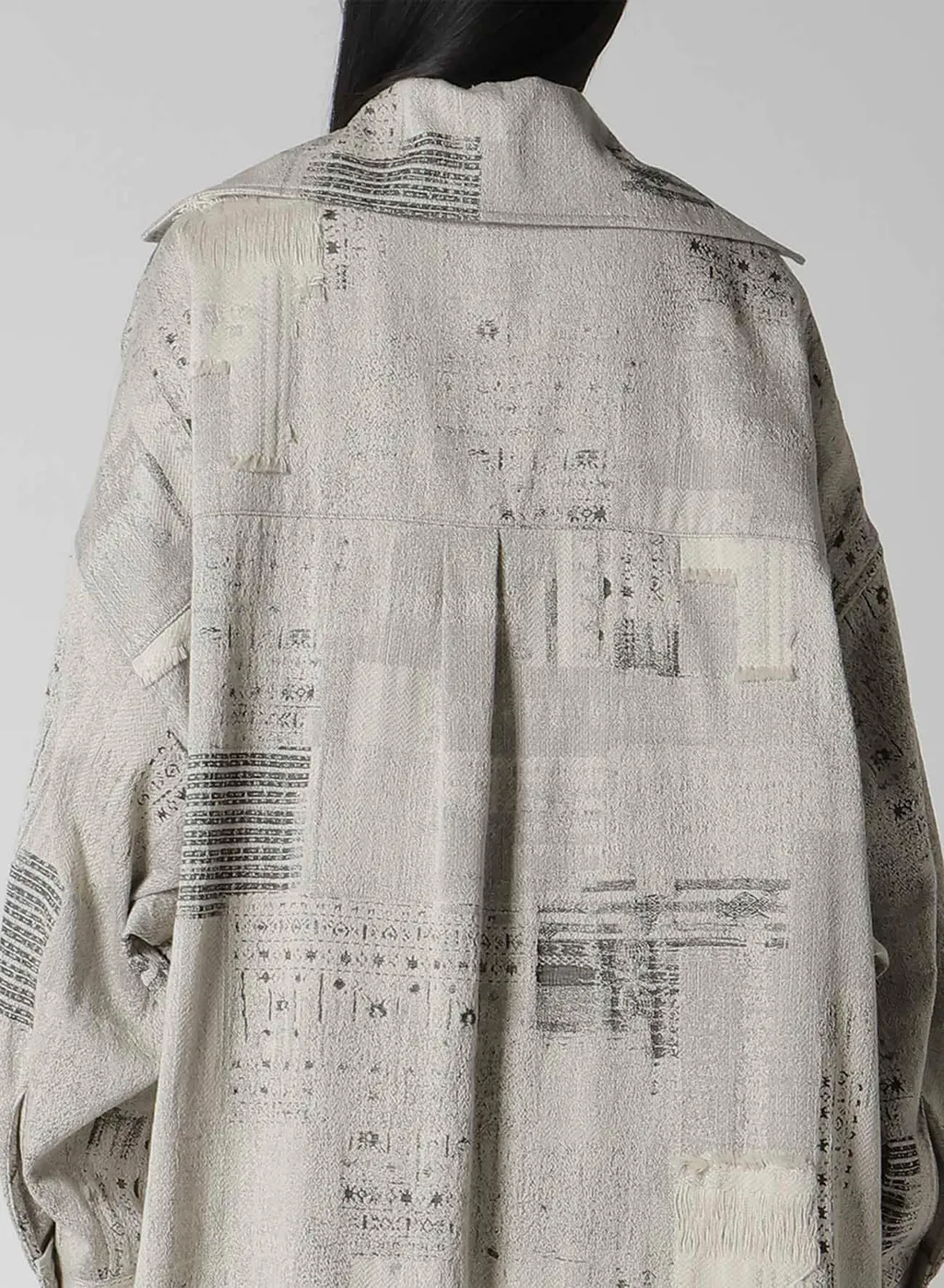 Patchwork Jacquard Dress