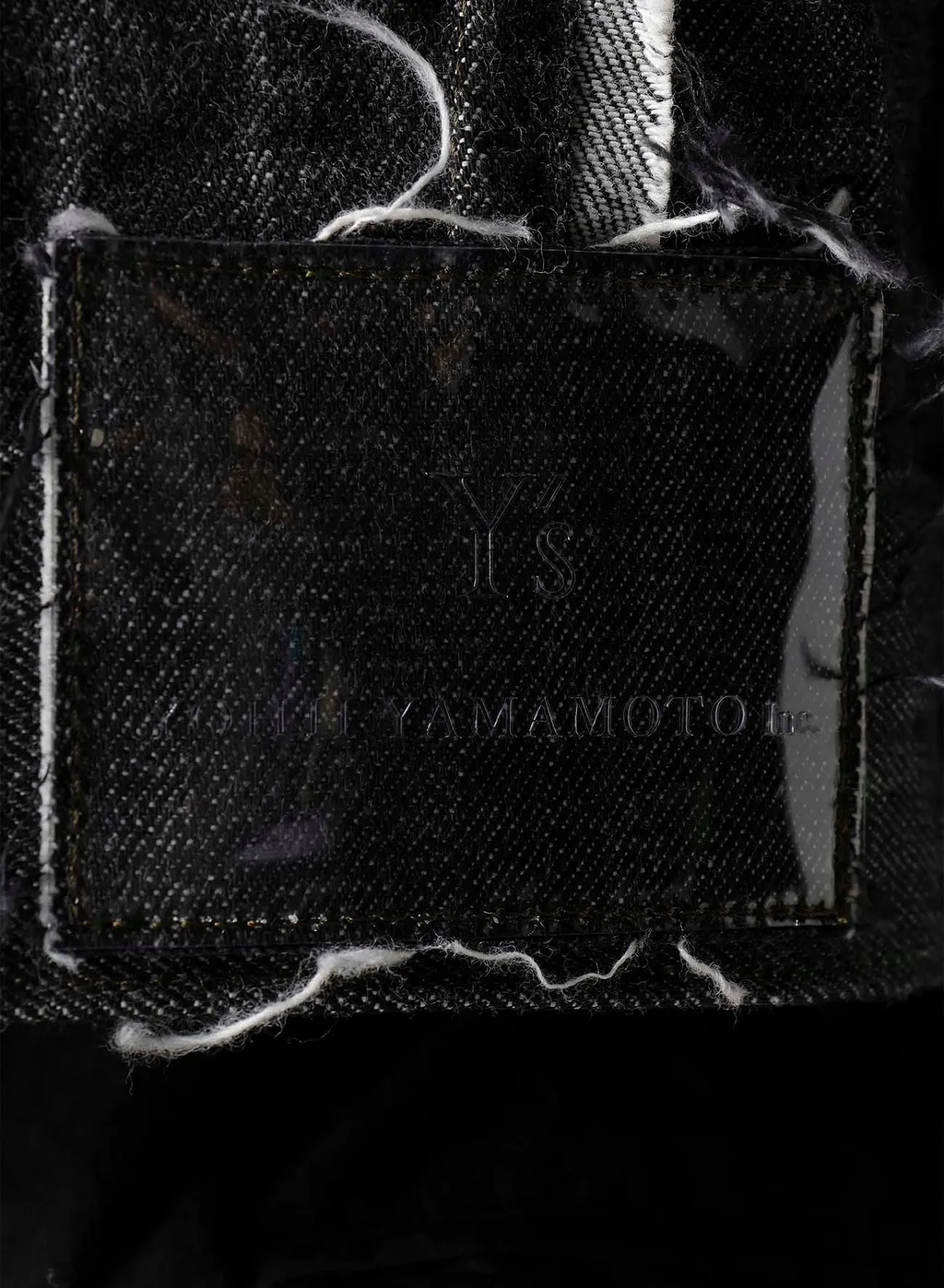 8Oz Untrimmed Panel Denim Jacket