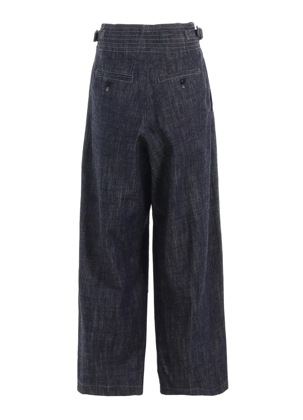 8Oz Waist String Wide Denim Pants