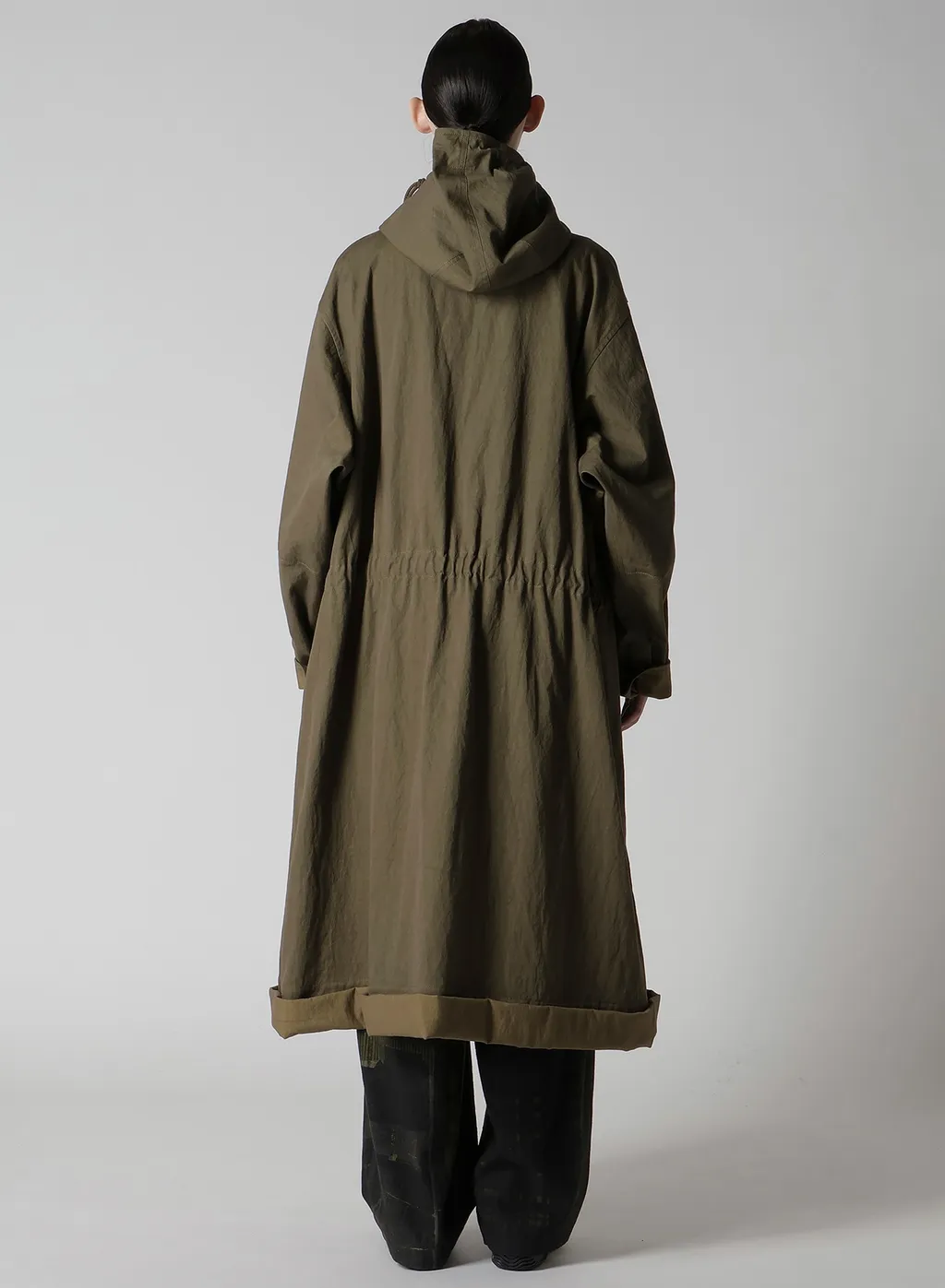 Cotton Nylon Gabardine Military Coat