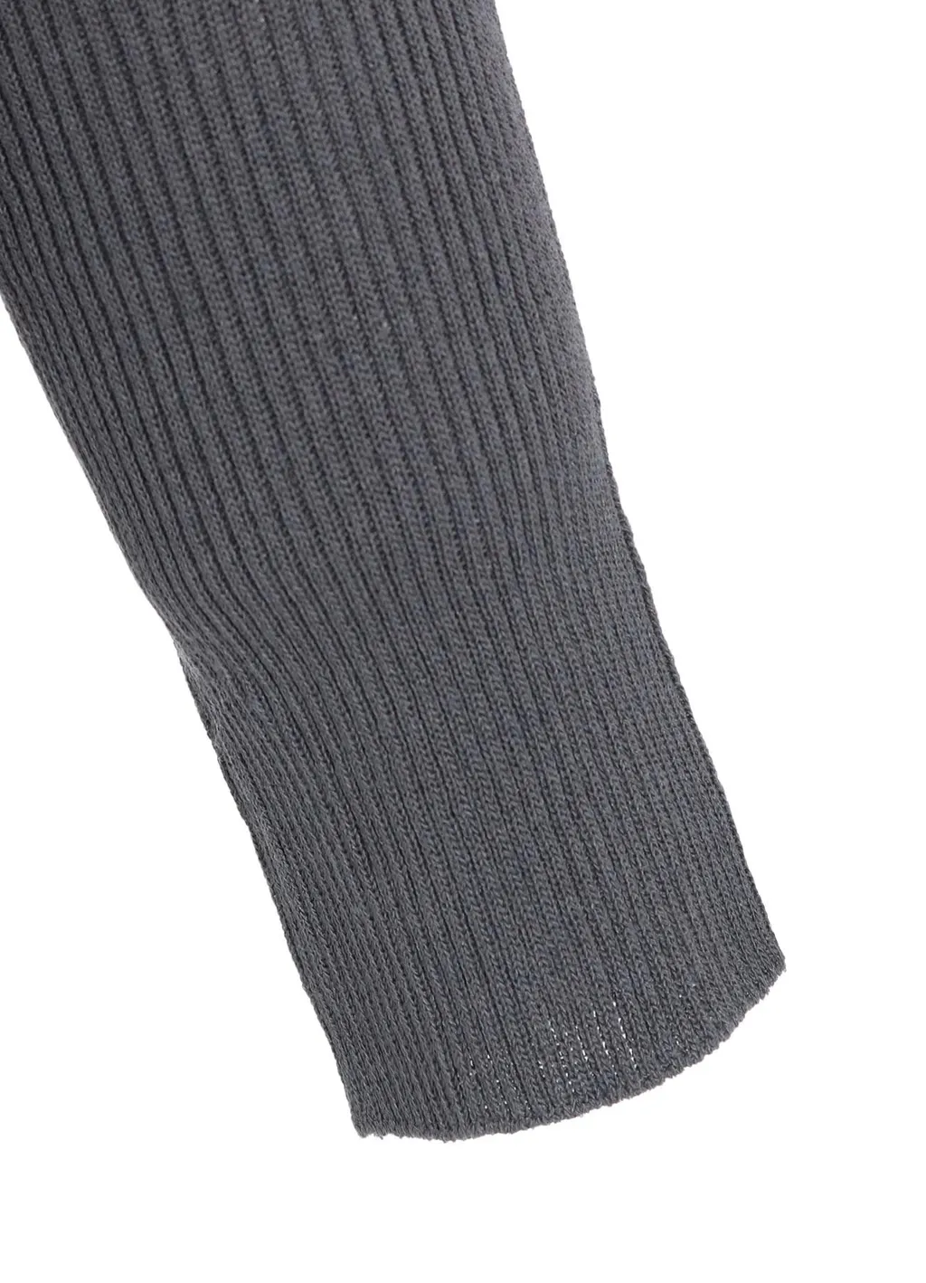 Ribbed Asymmeteric Cardigan