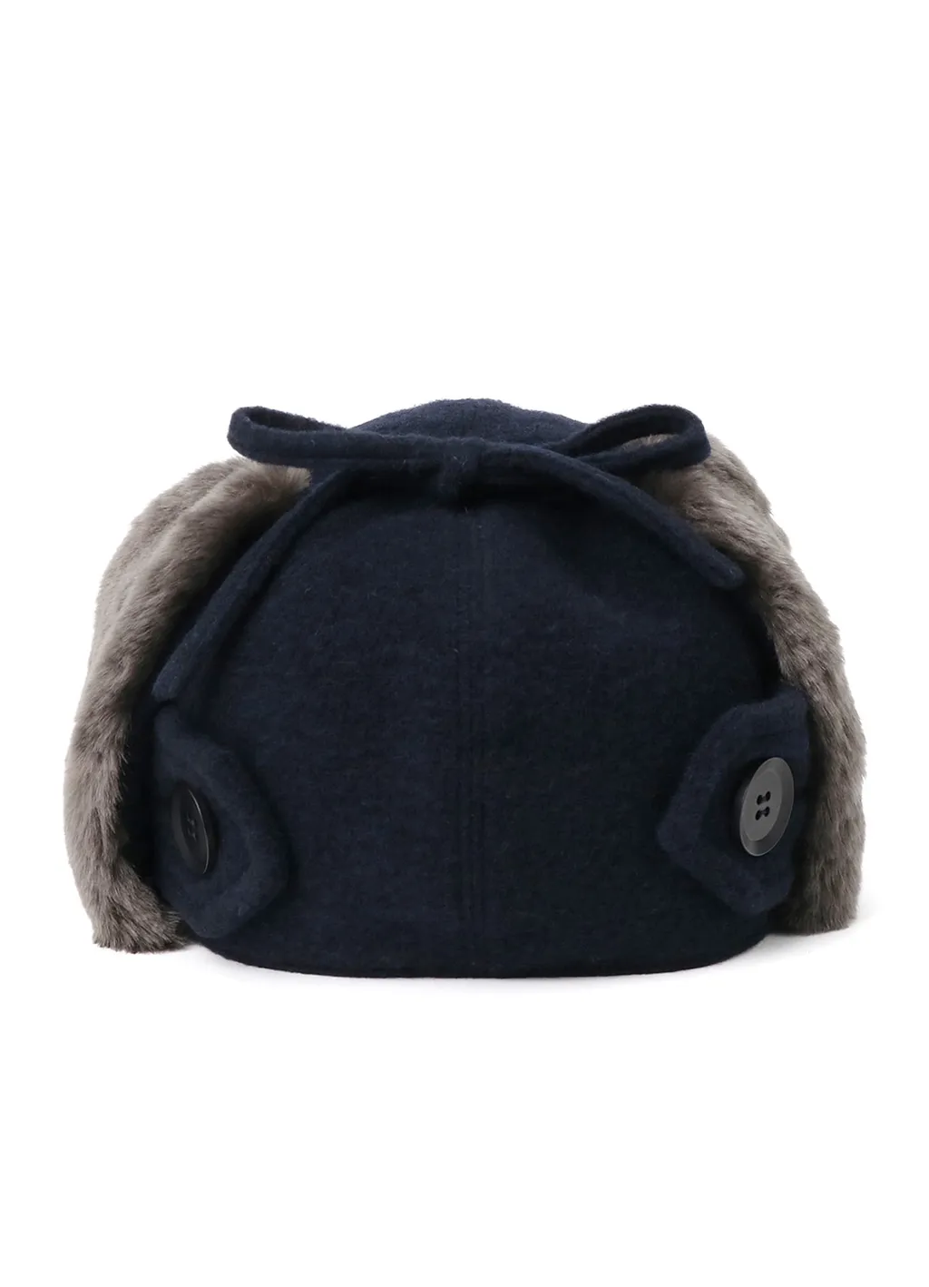 Fleece Cap With Fur Earmuff