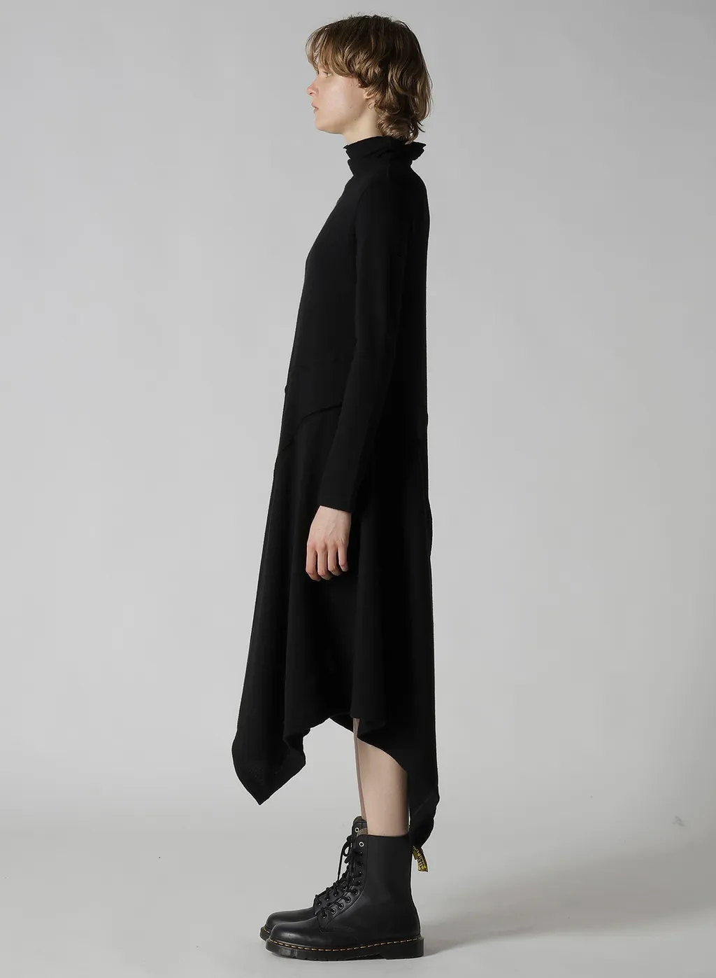W/Ny Jersey Double Layer Dress