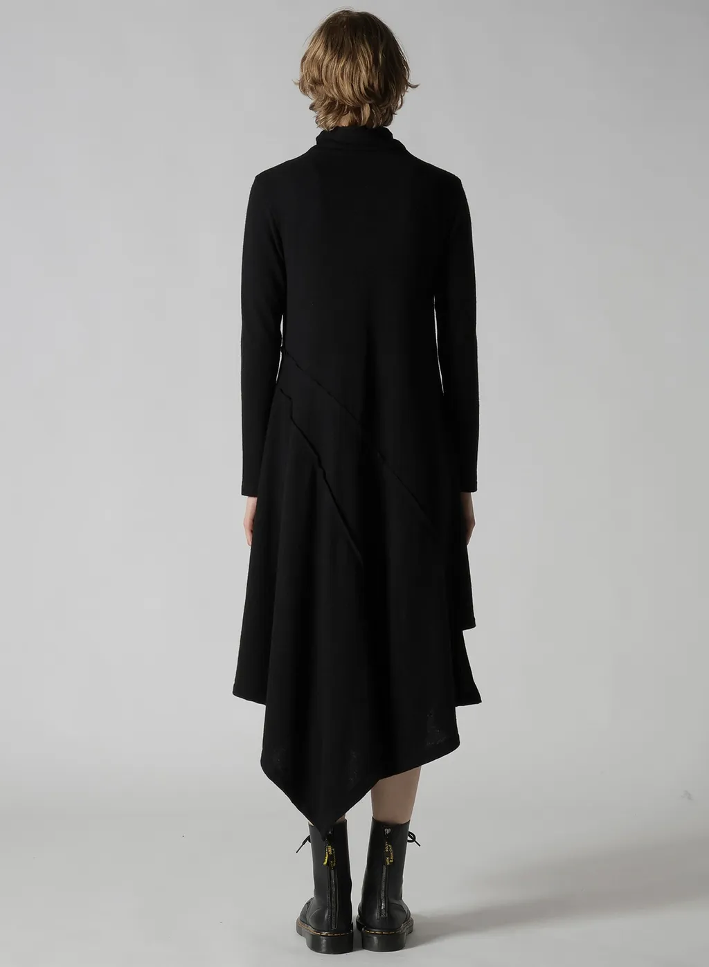 W/Ny Jersey Double Layer Dress