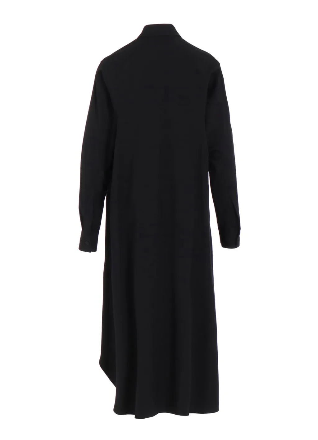 Wool Brend Twill Military Long Dress