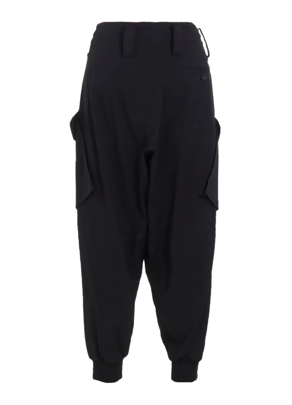 Wool Brend Twill Rib Hem Pants