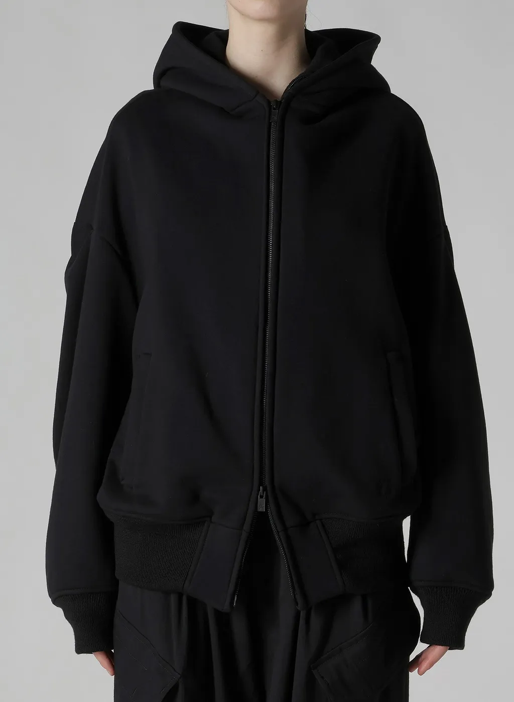 Heavy Fleece Collared Blouson