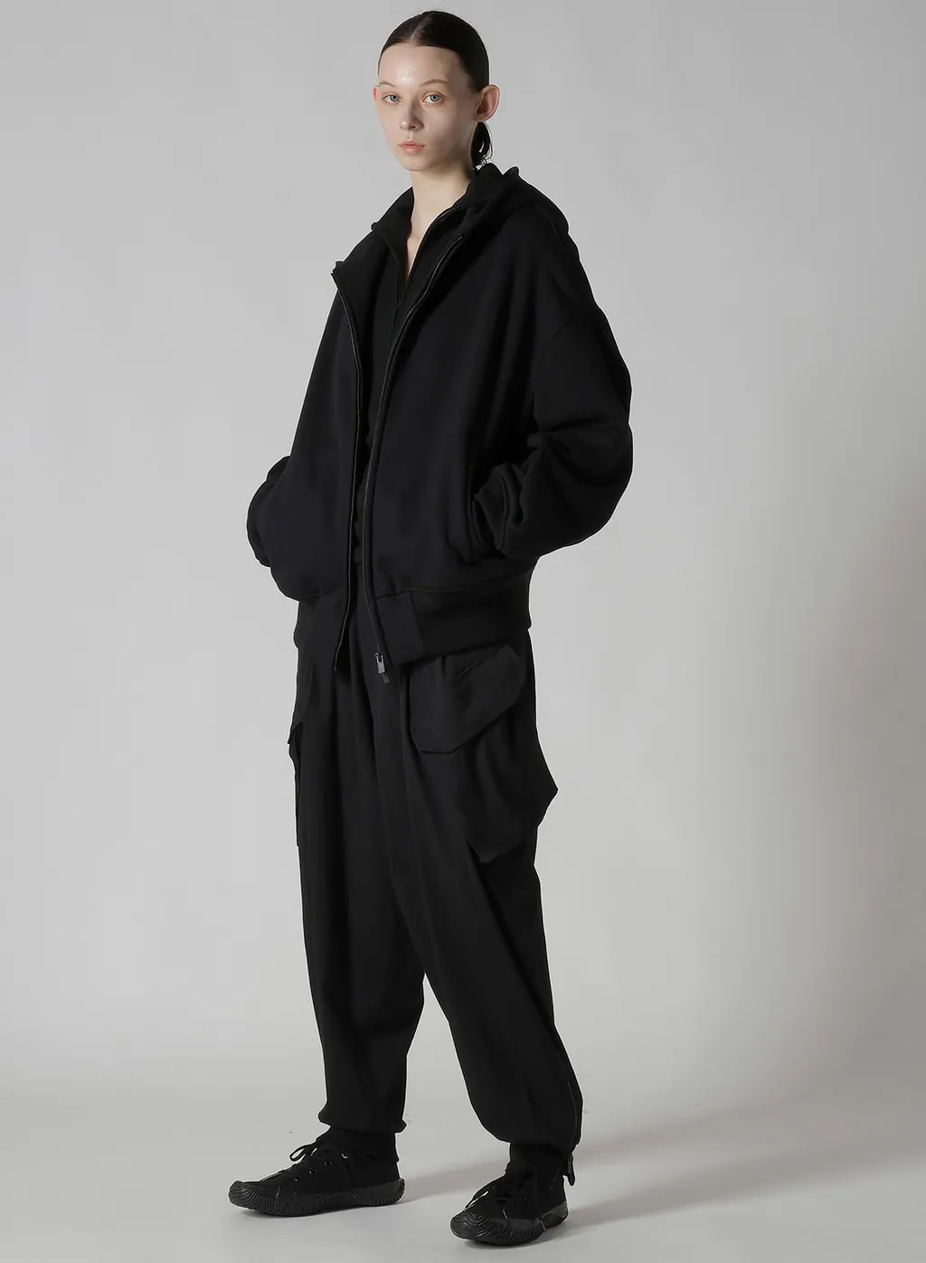 Heavy Fleece Collared Blouson