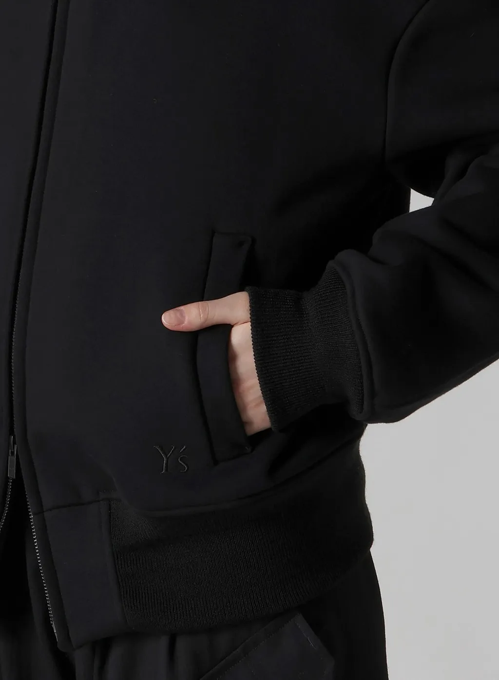 Heavy Fleece Collared Blouson