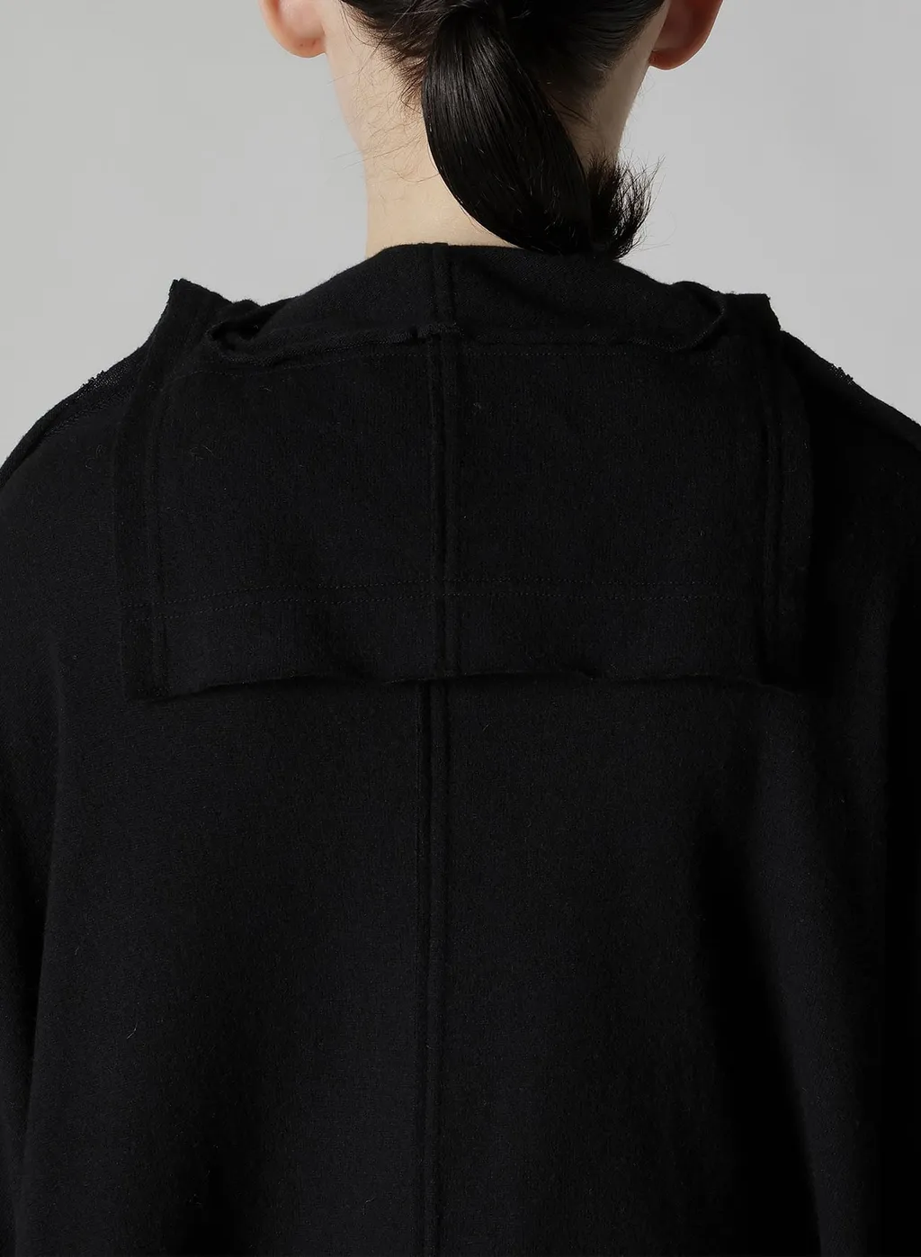 W/Ny Jersey Dolman Sleeve High Neck Pullover