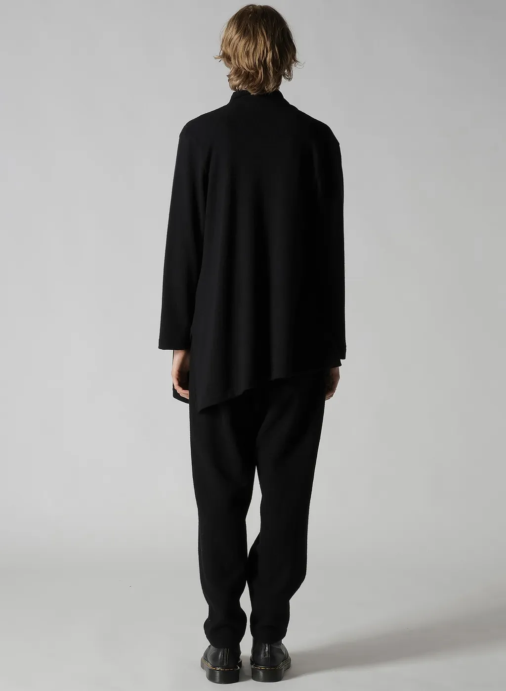 W/Ny Jersey High Neck Cardigan