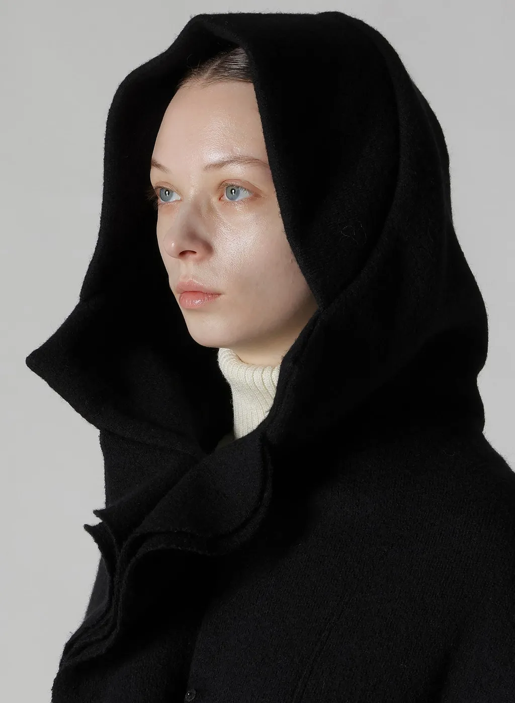 Mild Jersery Combination Jacket With Hood