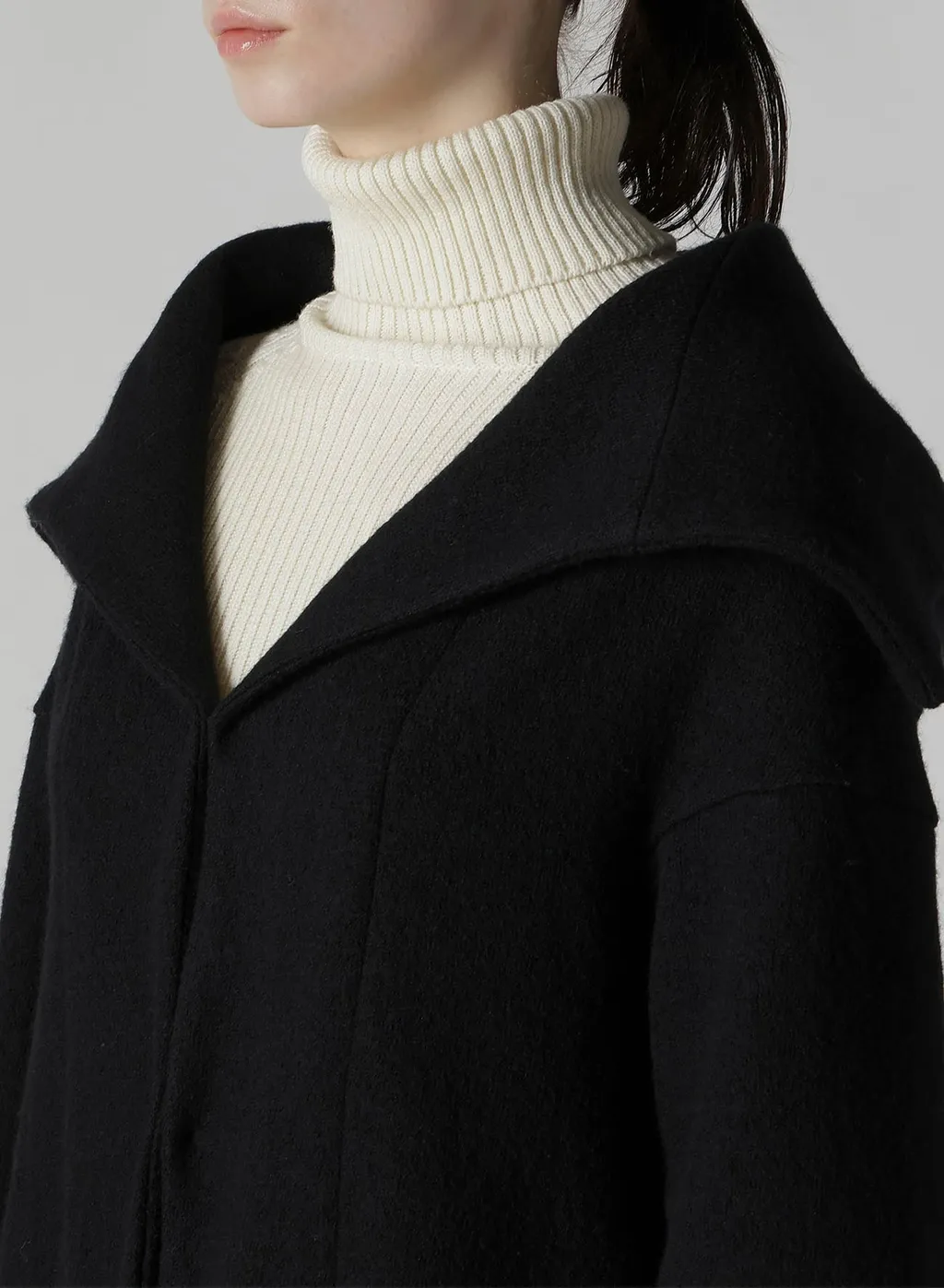 Mild Jersery Combination Jacket With Hood