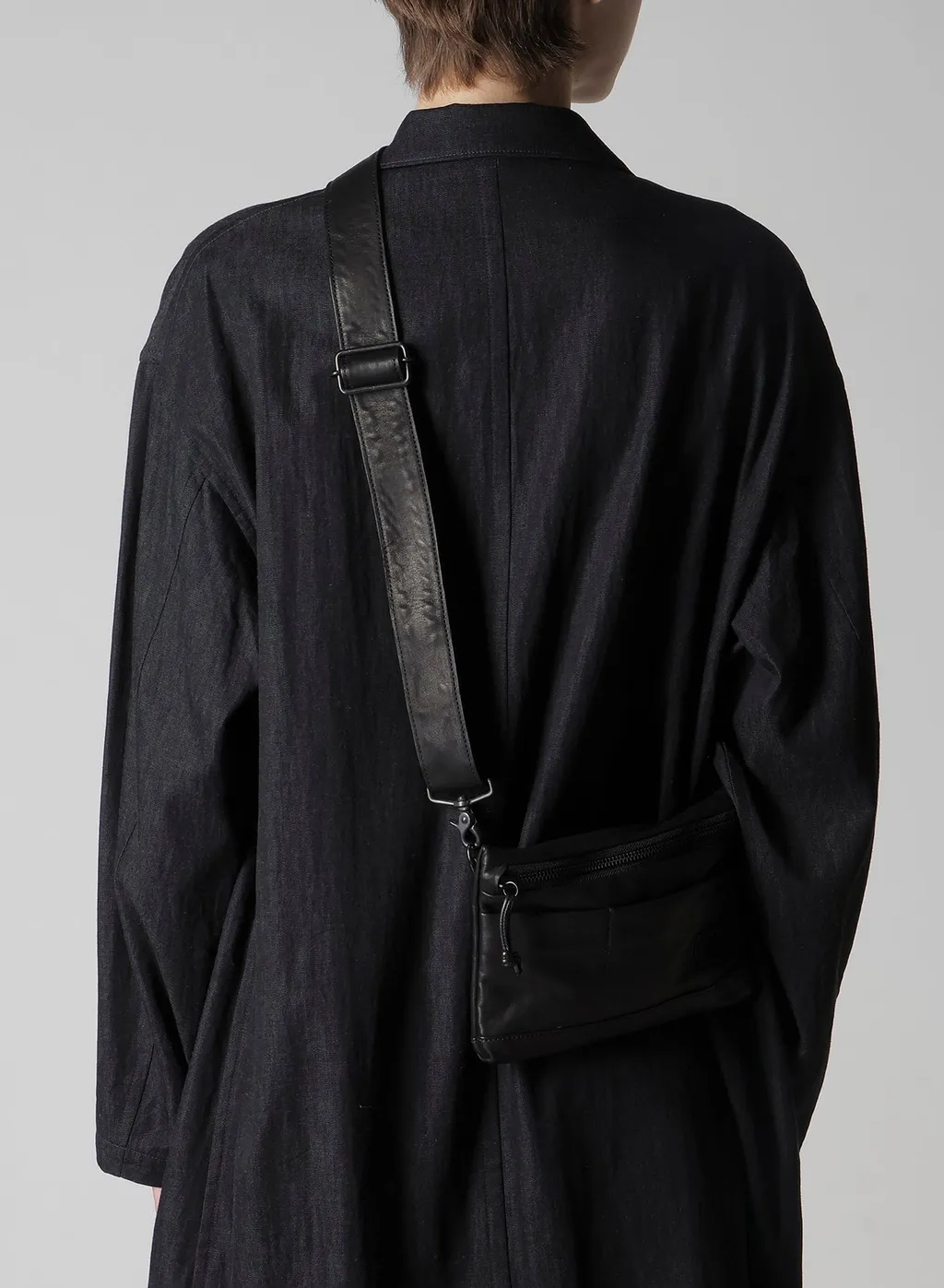 Soft Water-Dyed Leather Sacoche