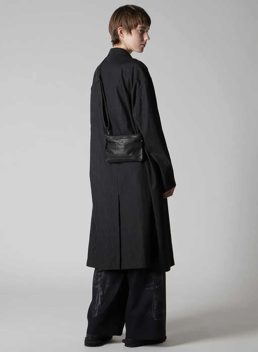 Soft Water-Dyed Leather Sacoche