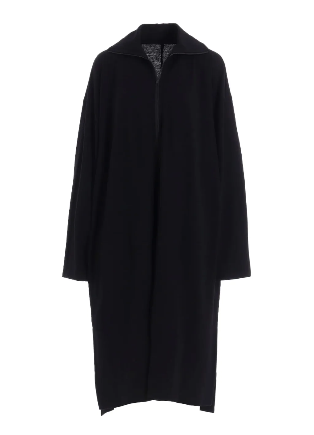 Mild Washable Jersey Stand-Up Collar Dress