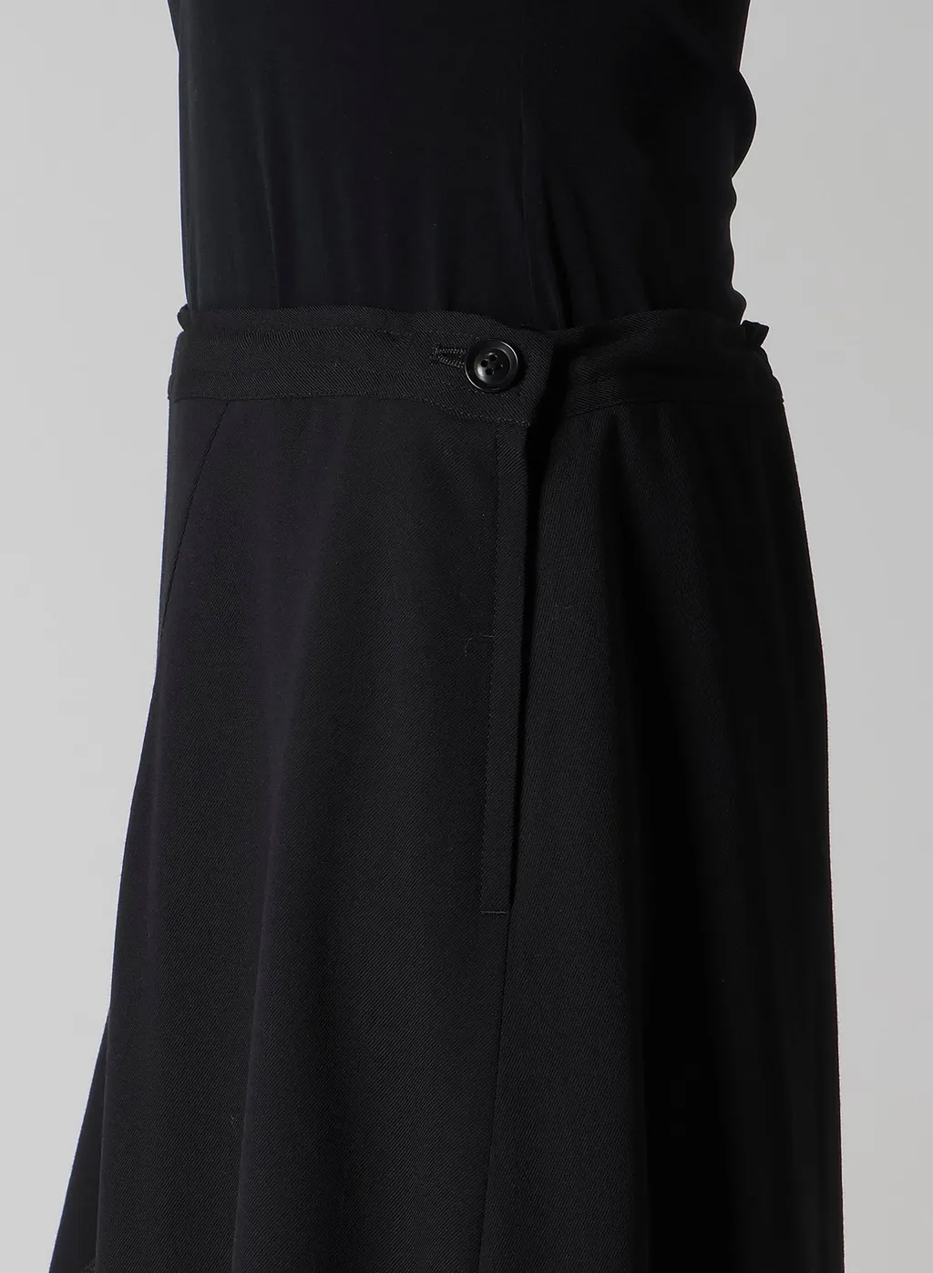 Wool Serge Triangle Gusset Skirt