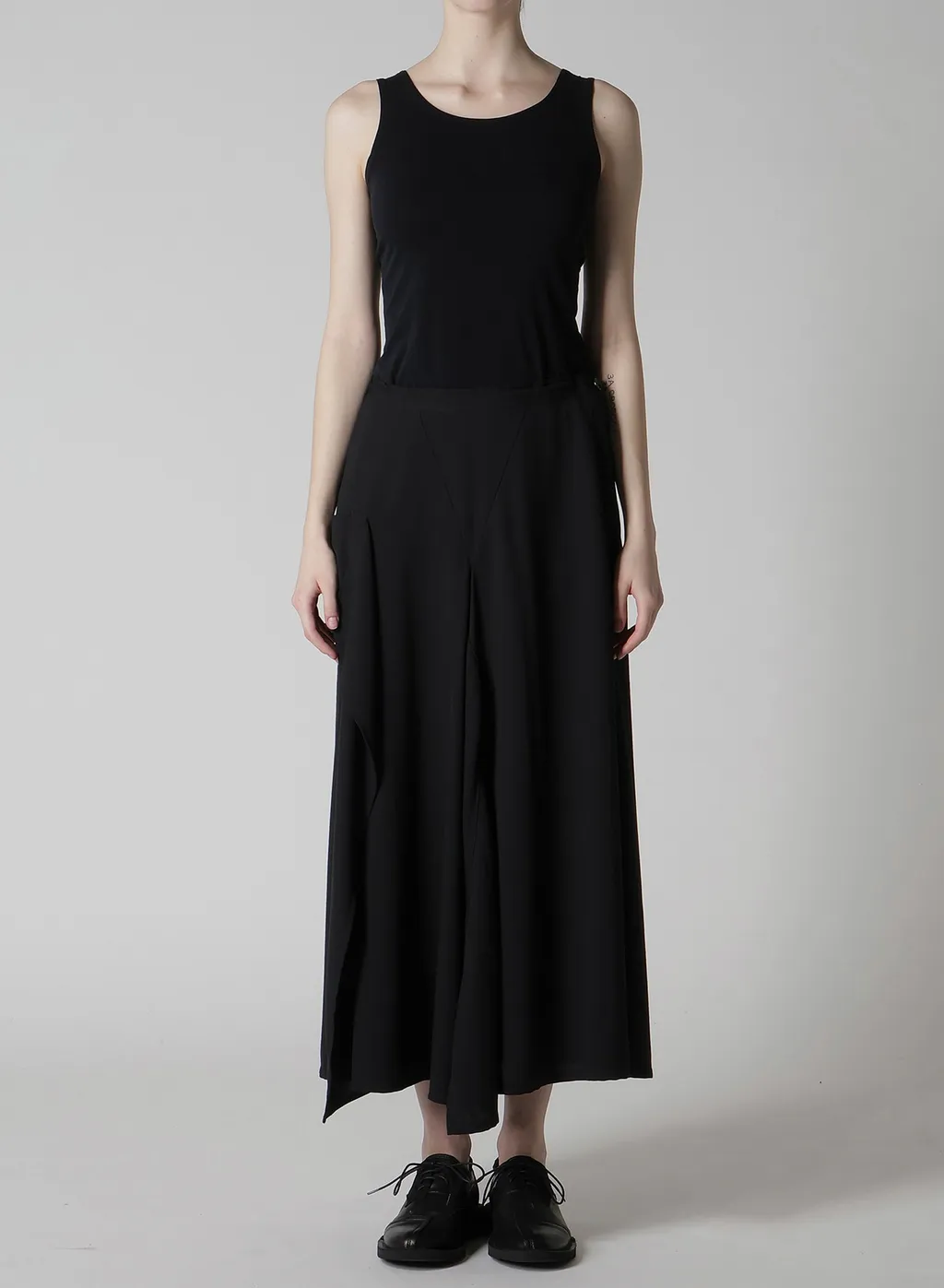 Wool Serge Triangle Gusset Skirt
