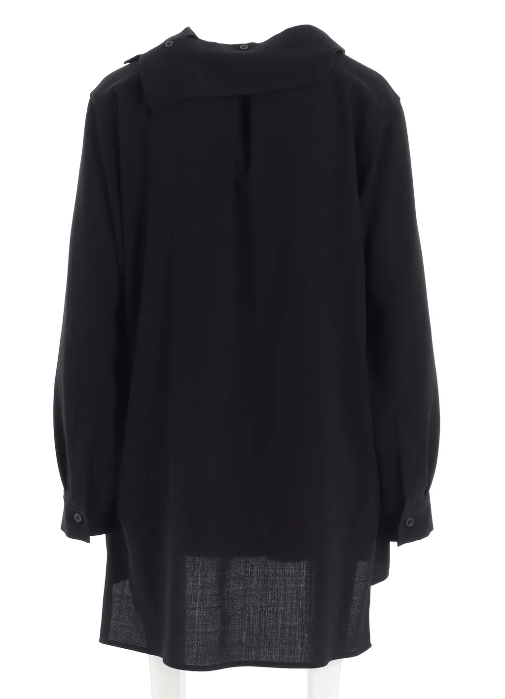 Wool Serge Sailor Collar Blouse