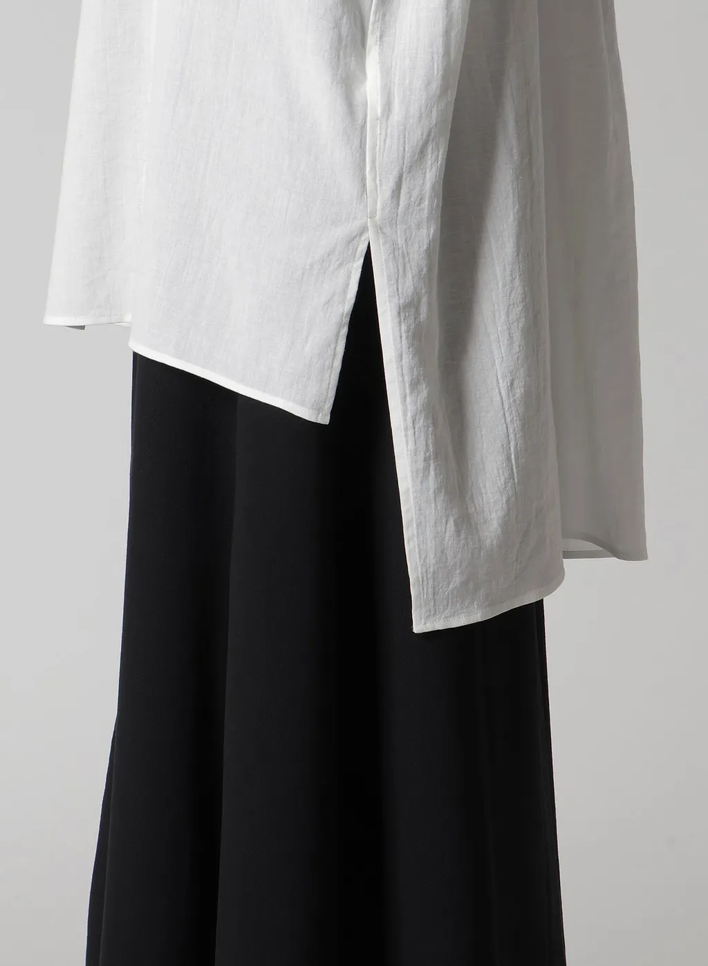 Cotton Viyella Design Collar Big Blouse