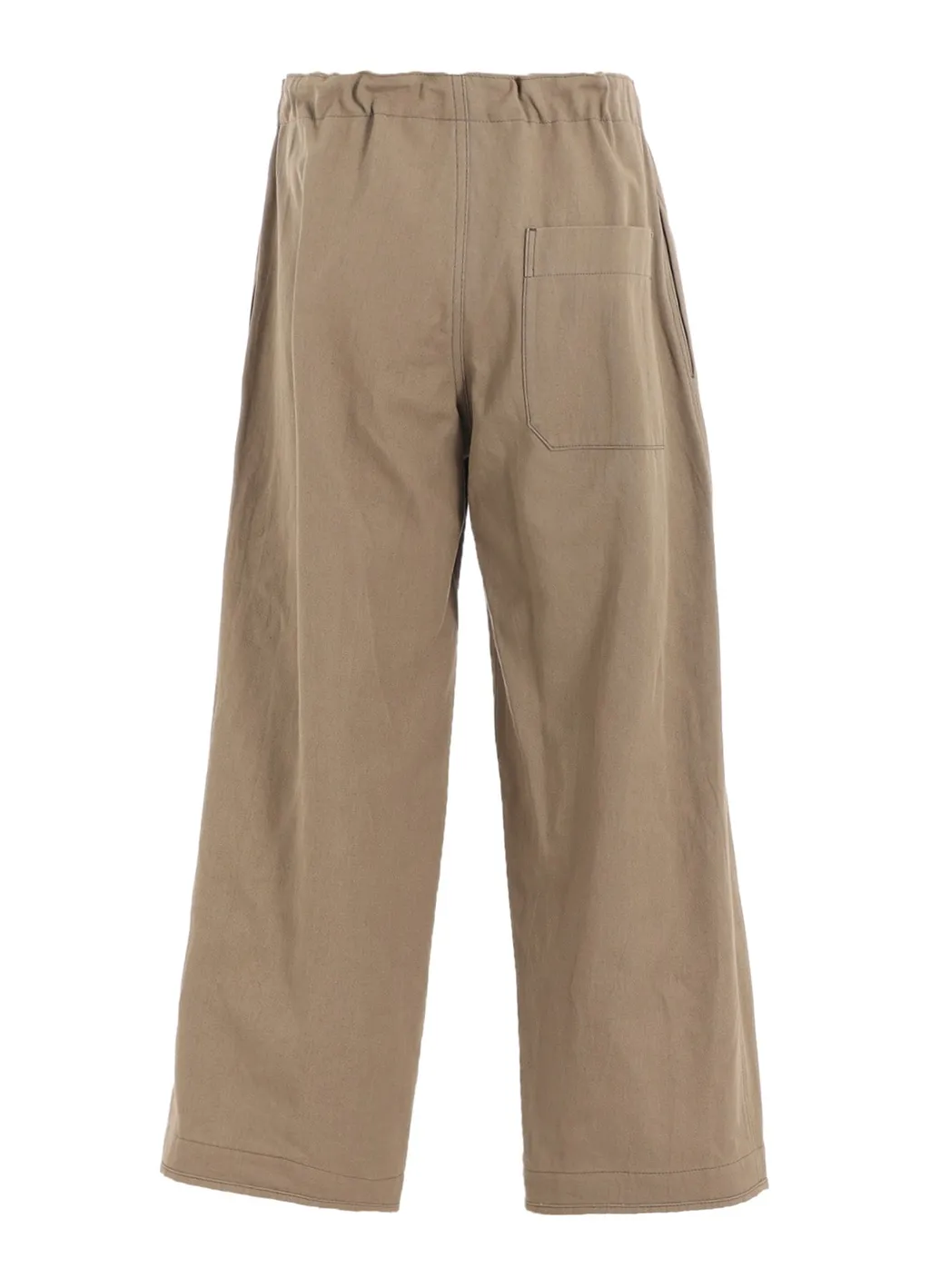 Cotton Linen Twill Straight Pants