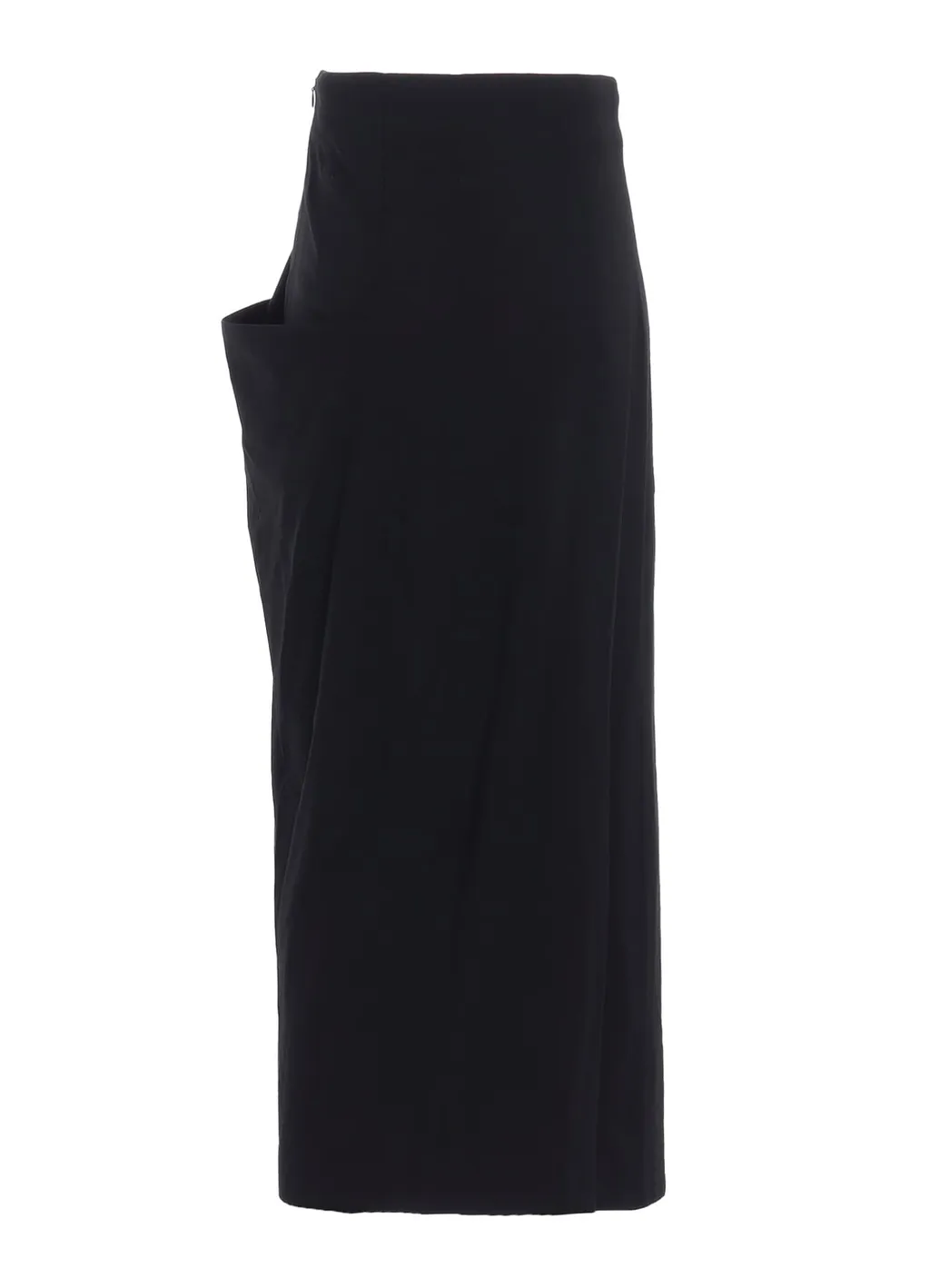 Wool Brend Twill Drape Skirt