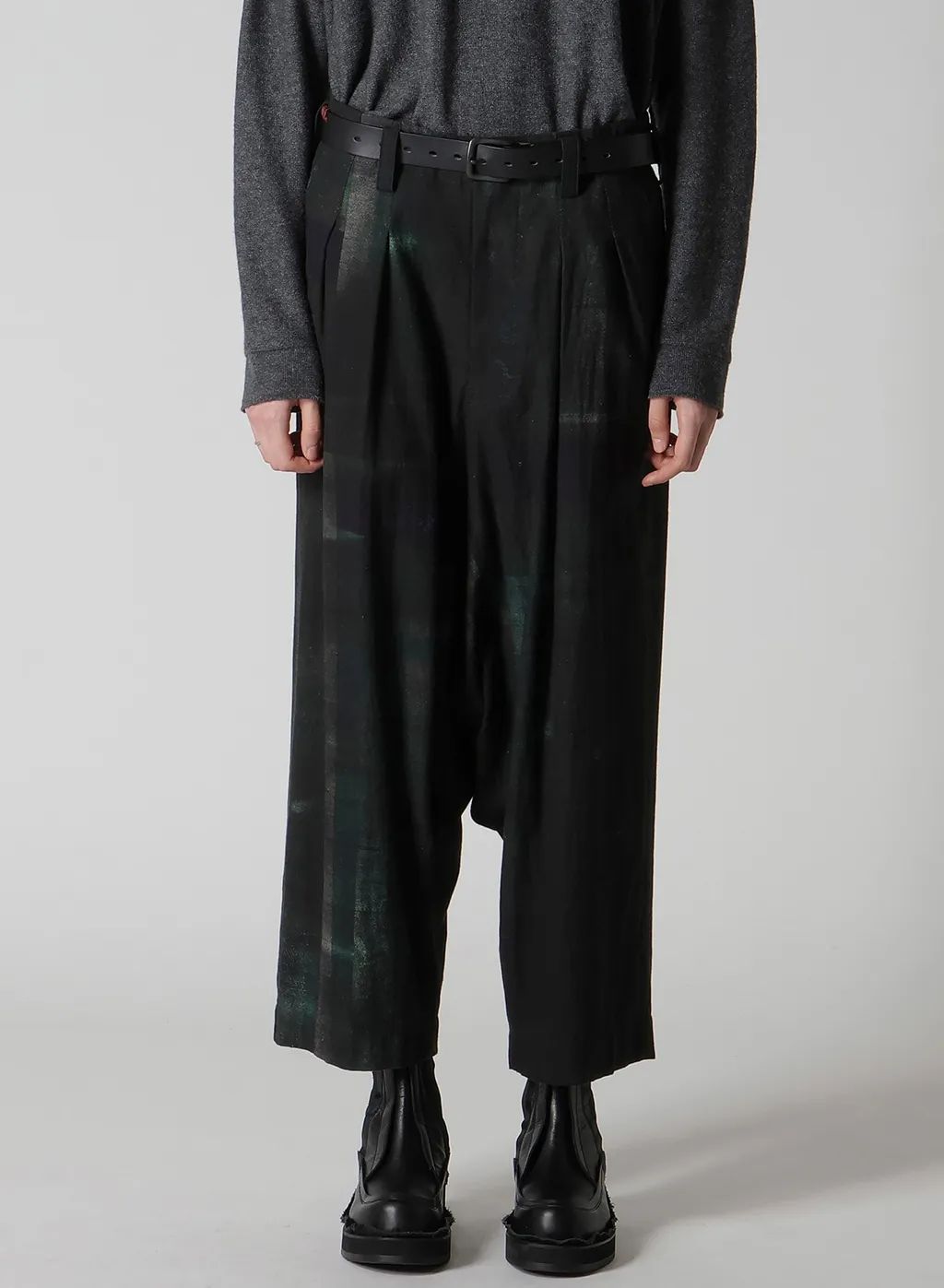6Oz Denim 2-Tuck Sarouel Pants