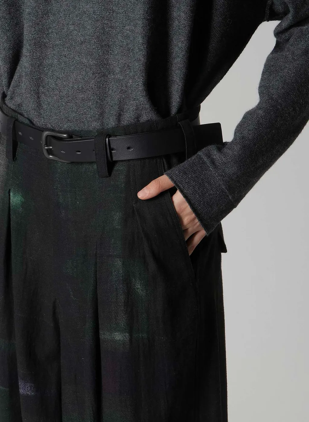 6Oz Denim 2-Tuck Sarouel Pants