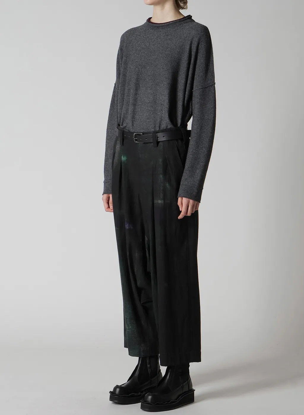6Oz Denim 2-Tuck Sarouel Pants