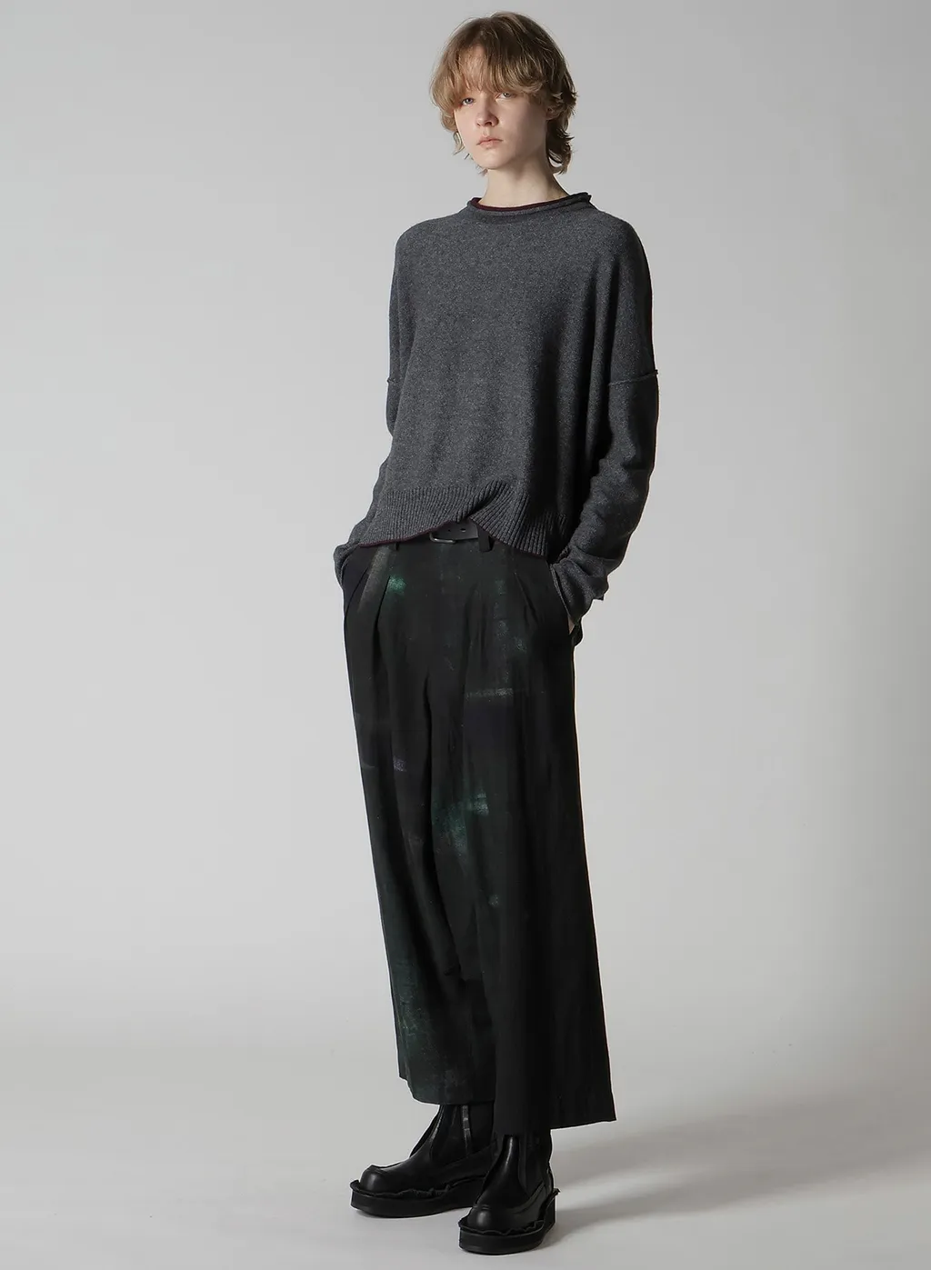 6Oz Denim 2-Tuck Sarouel Pants