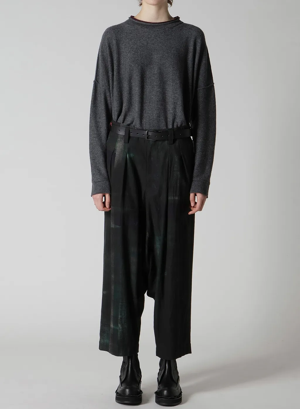 6Oz Denim 2-Tuck Sarouel Pants