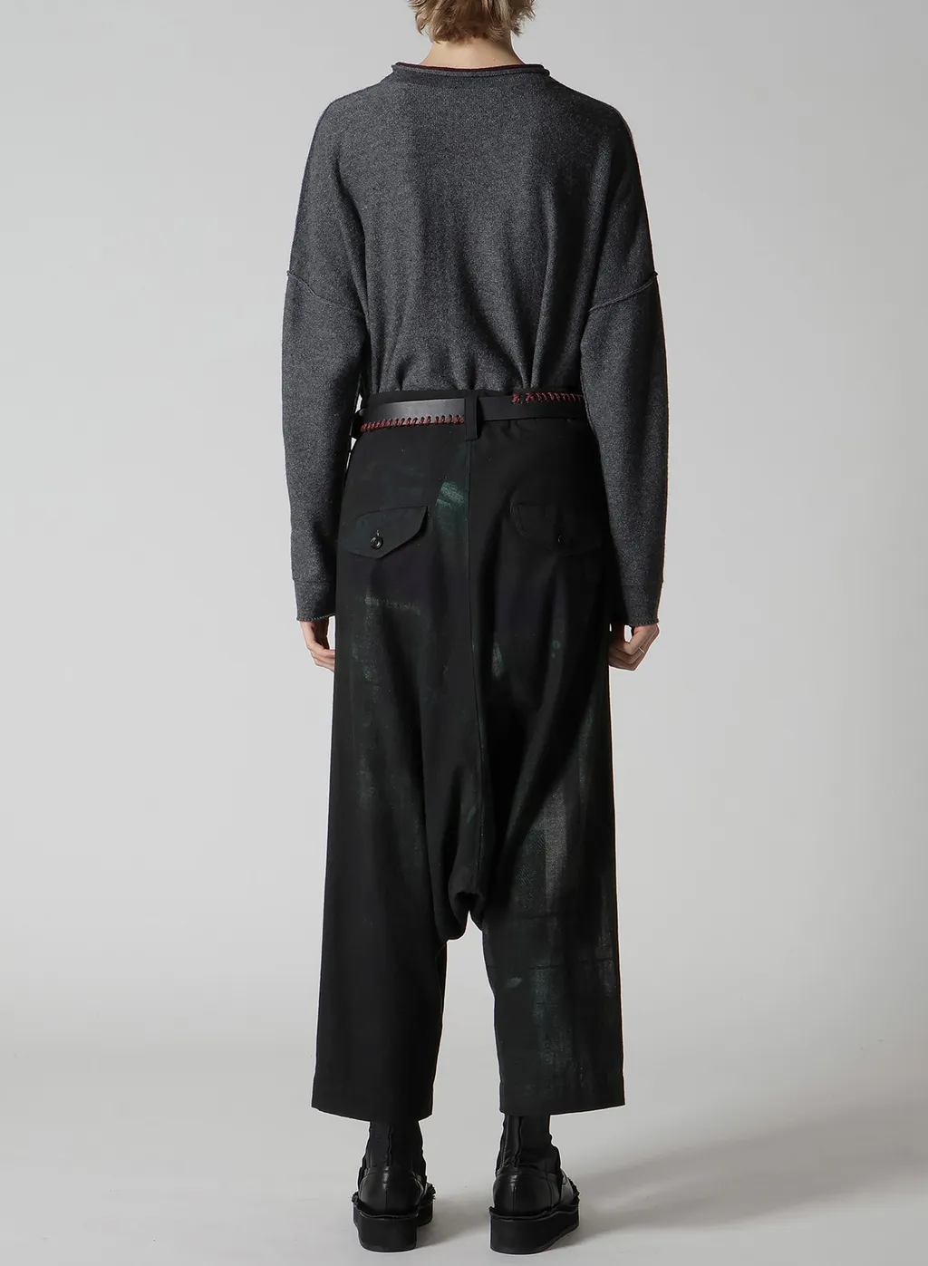 6Oz Denim 2-Tuck Sarouel Pants