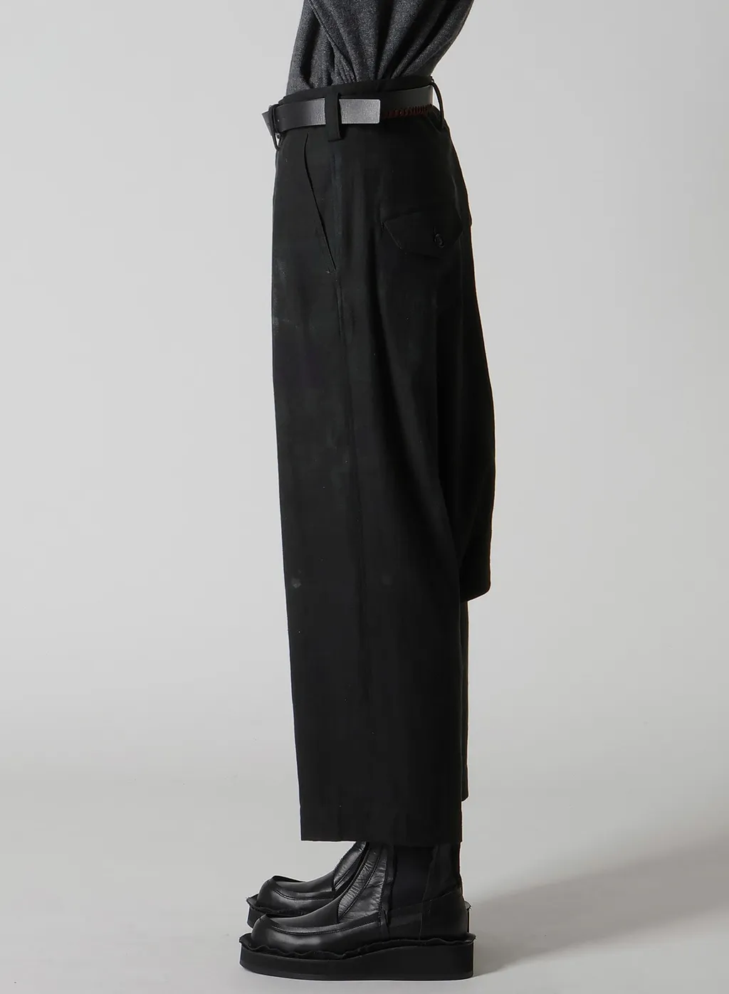6Oz Denim 2-Tuck Sarouel Pants