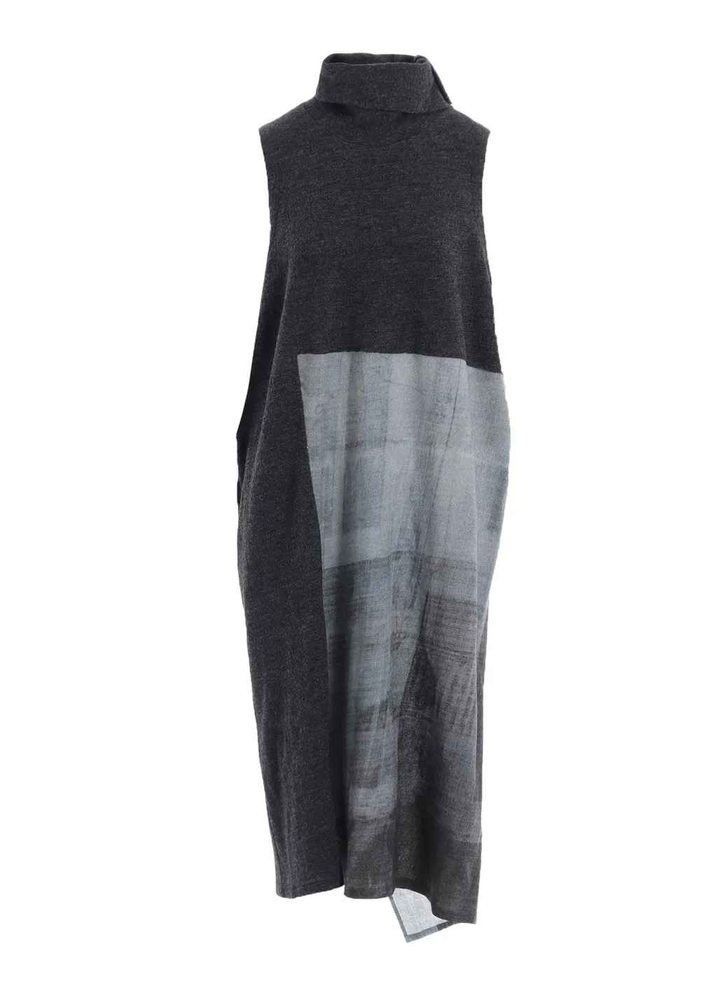 Combination High Neck Dress