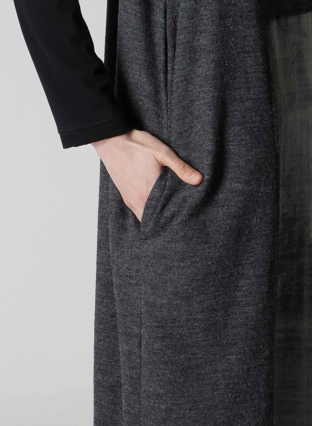 Combination High Neck Dress