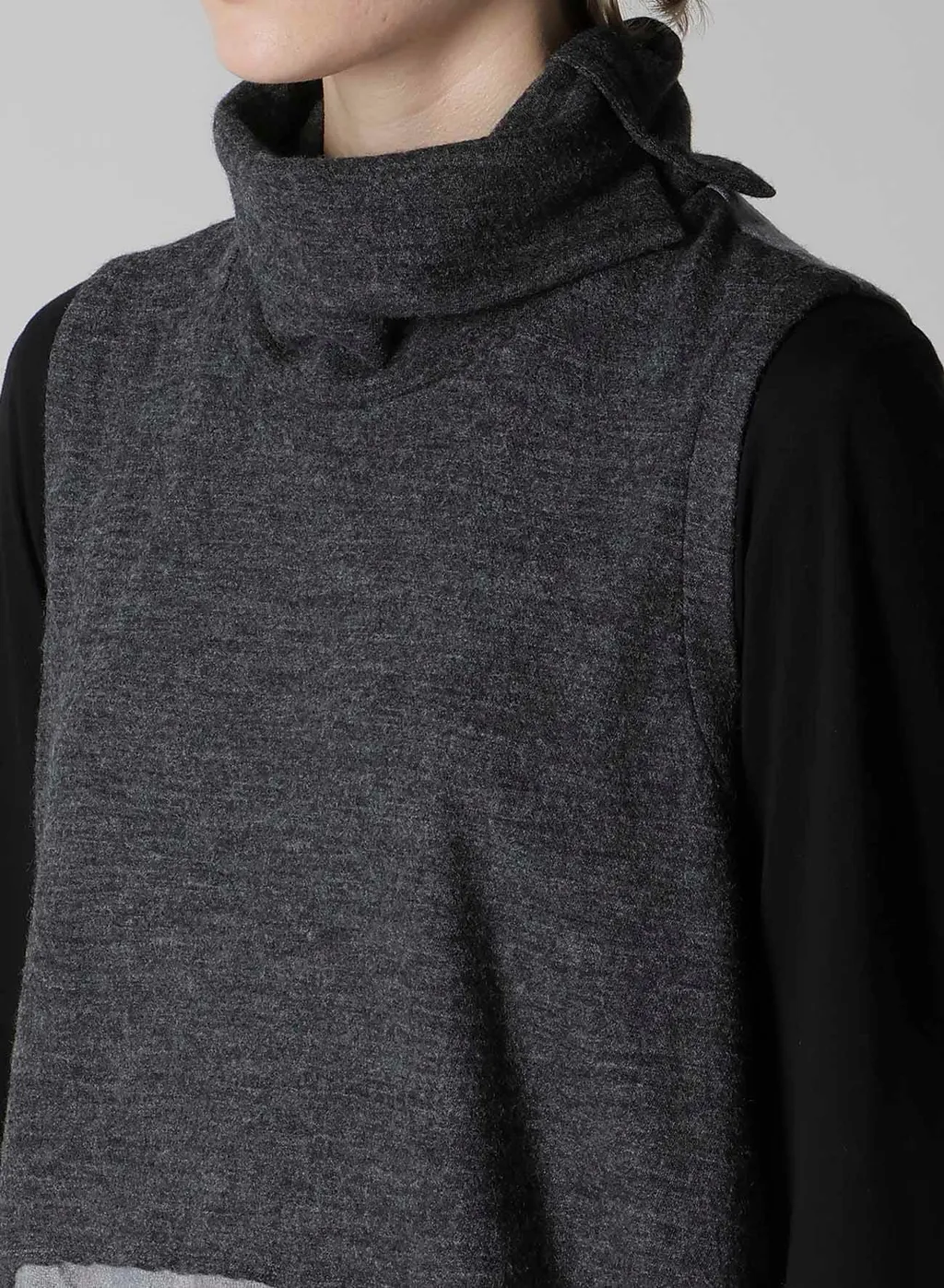 Combination High Neck Dress