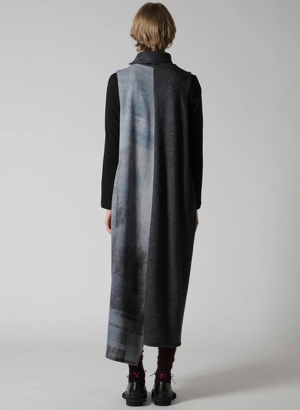 Combination High Neck Dress