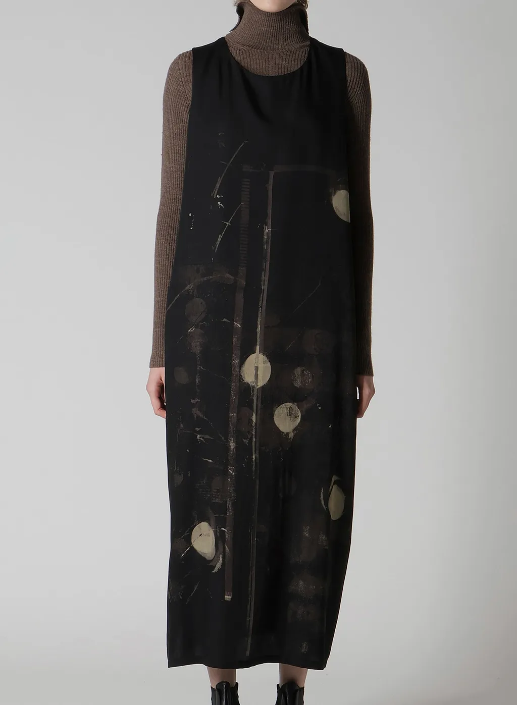 Dungeree Twill Sleeveless Dress