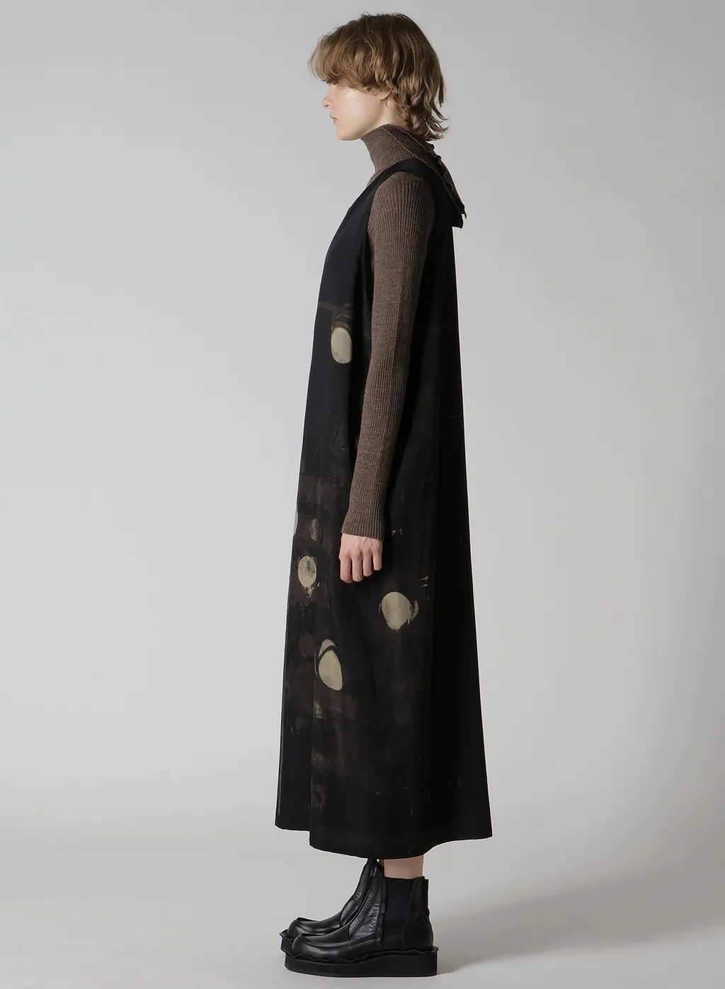 Dungeree Twill Sleeveless Dress