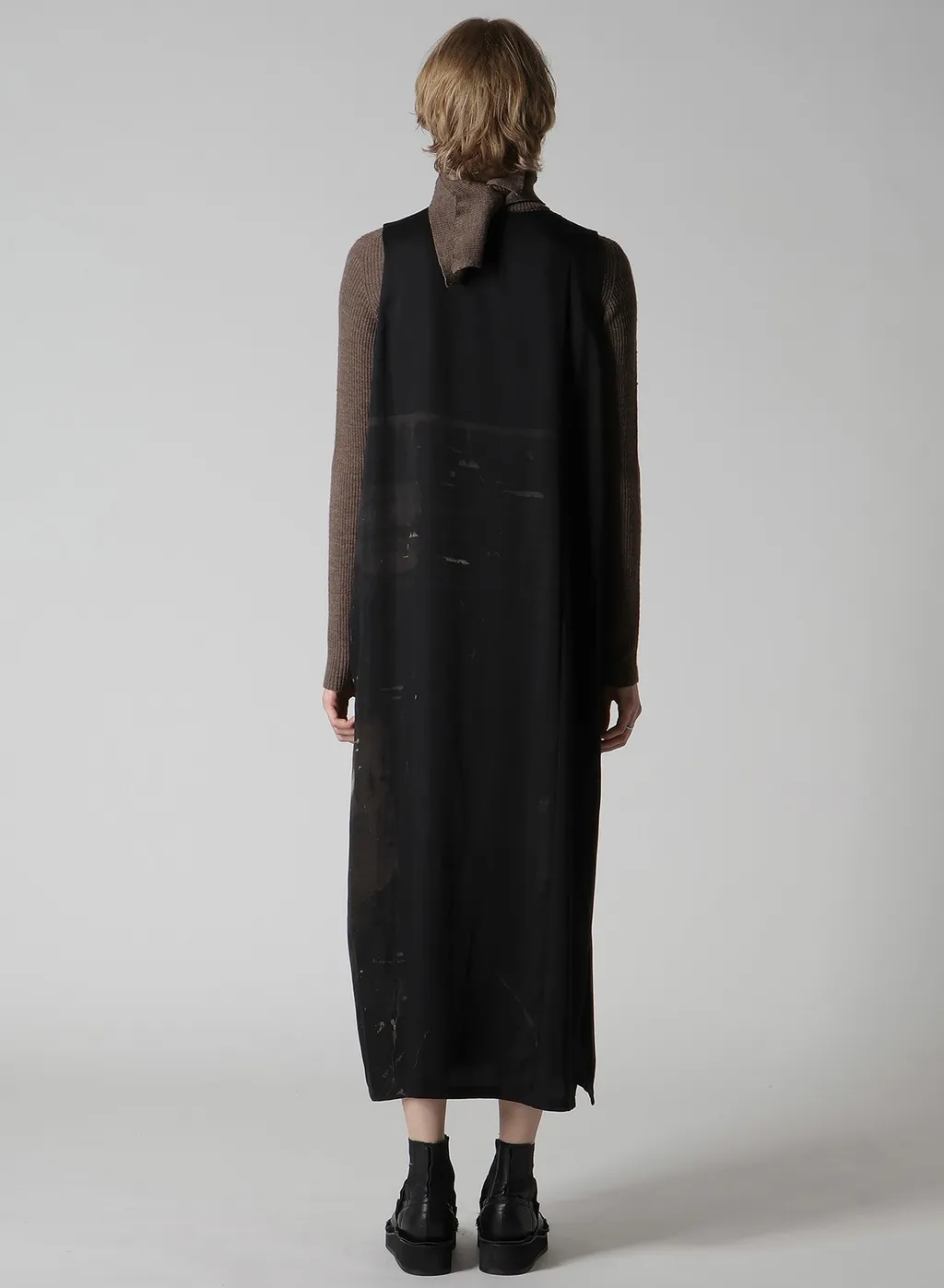 Dungeree Twill Sleeveless Dress