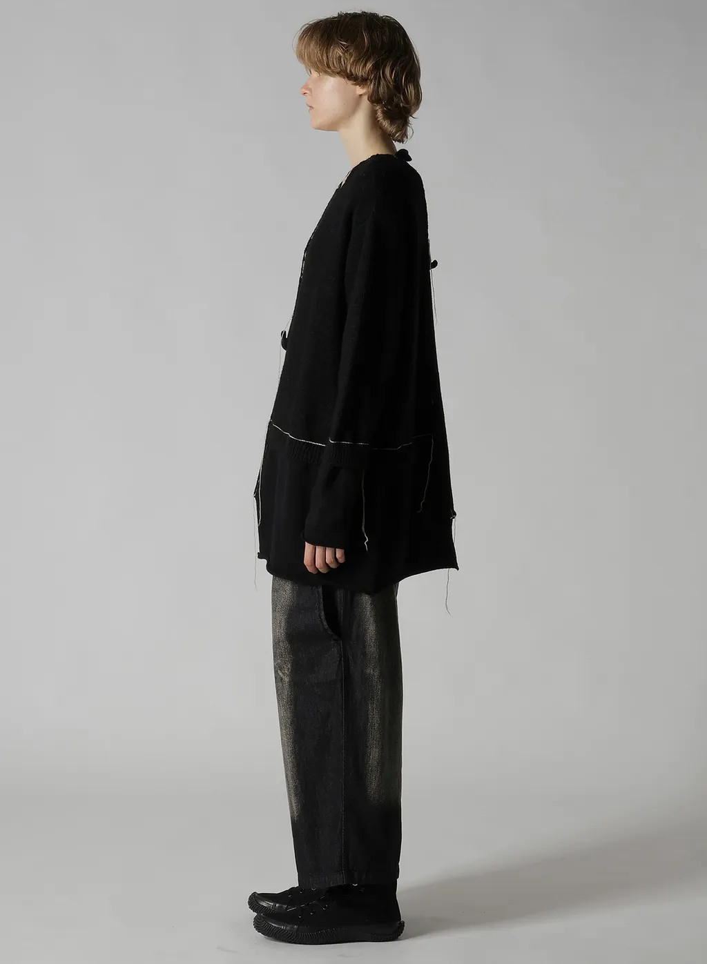 Patchwork Crew Neck Pullover