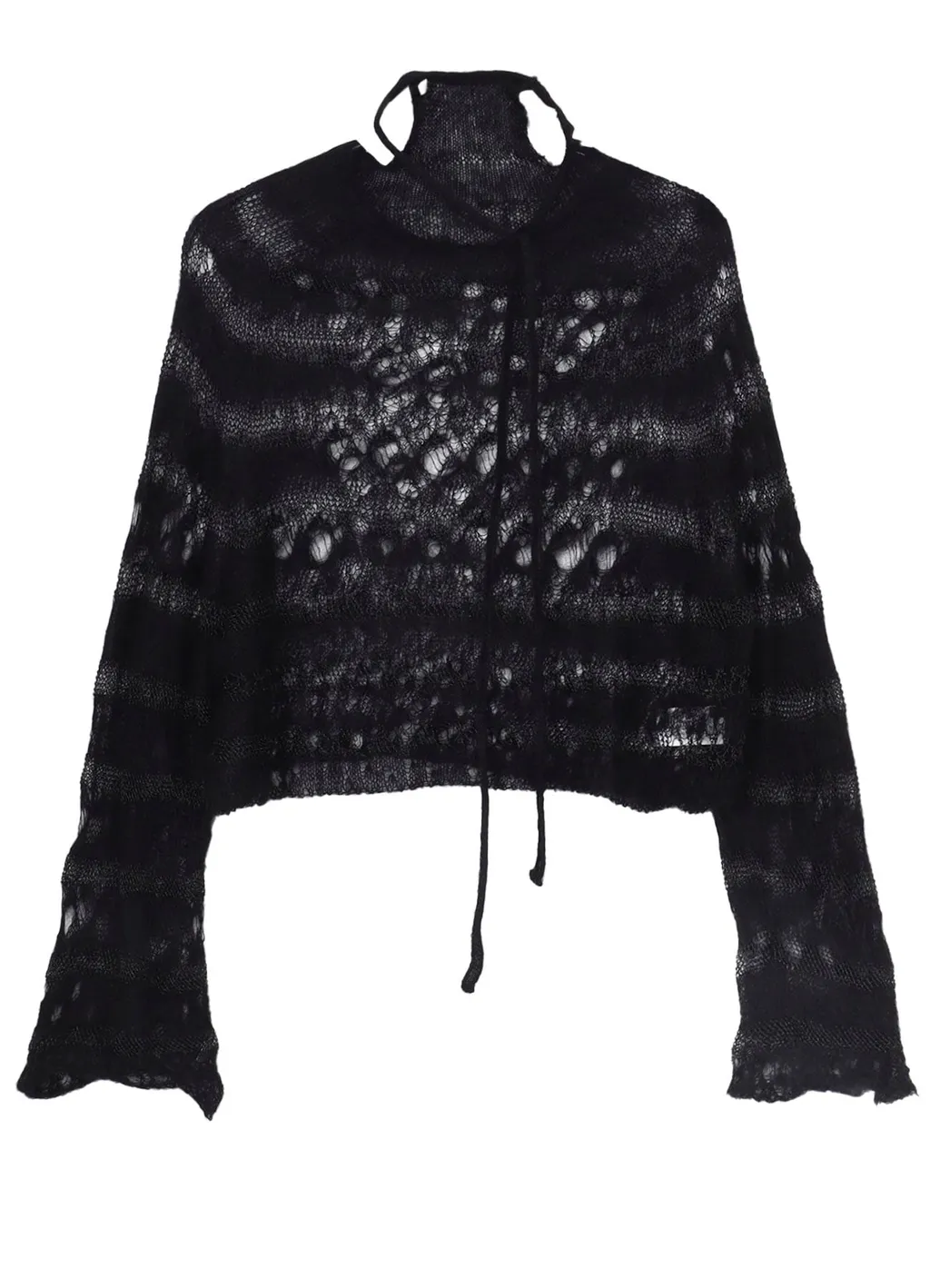 Wole Design Mohair Knited Short Pullover