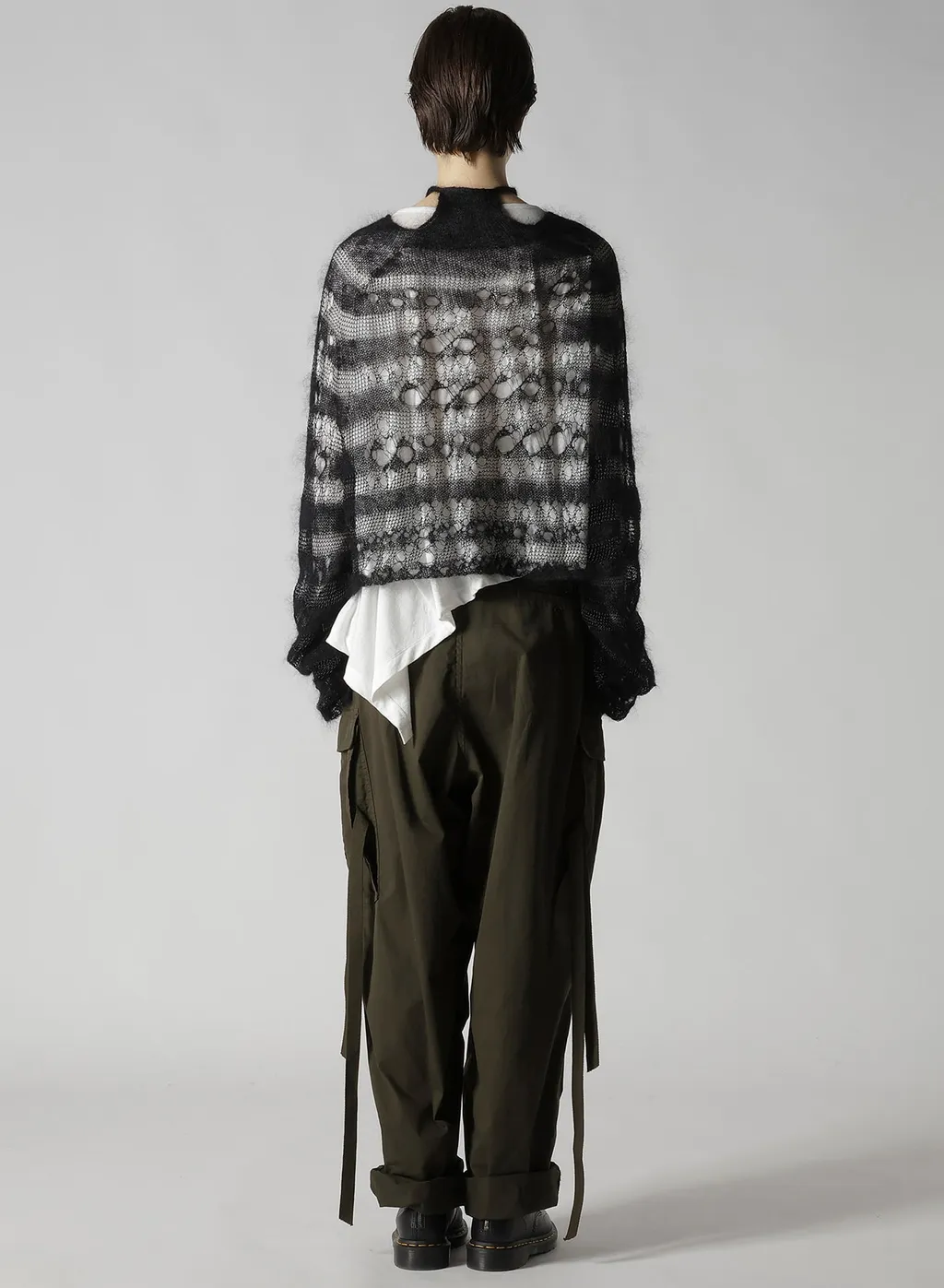 Wole Design Mohair Knited Short Pullover