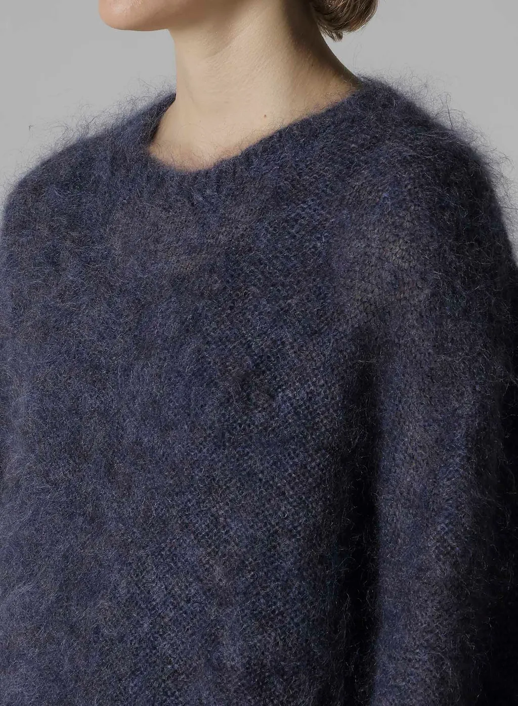 Color Scheme Mohair Pullover