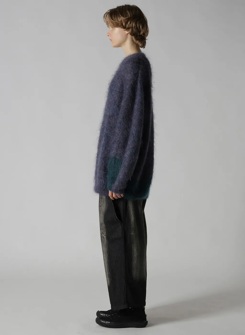 Color Scheme Mohair Pullover