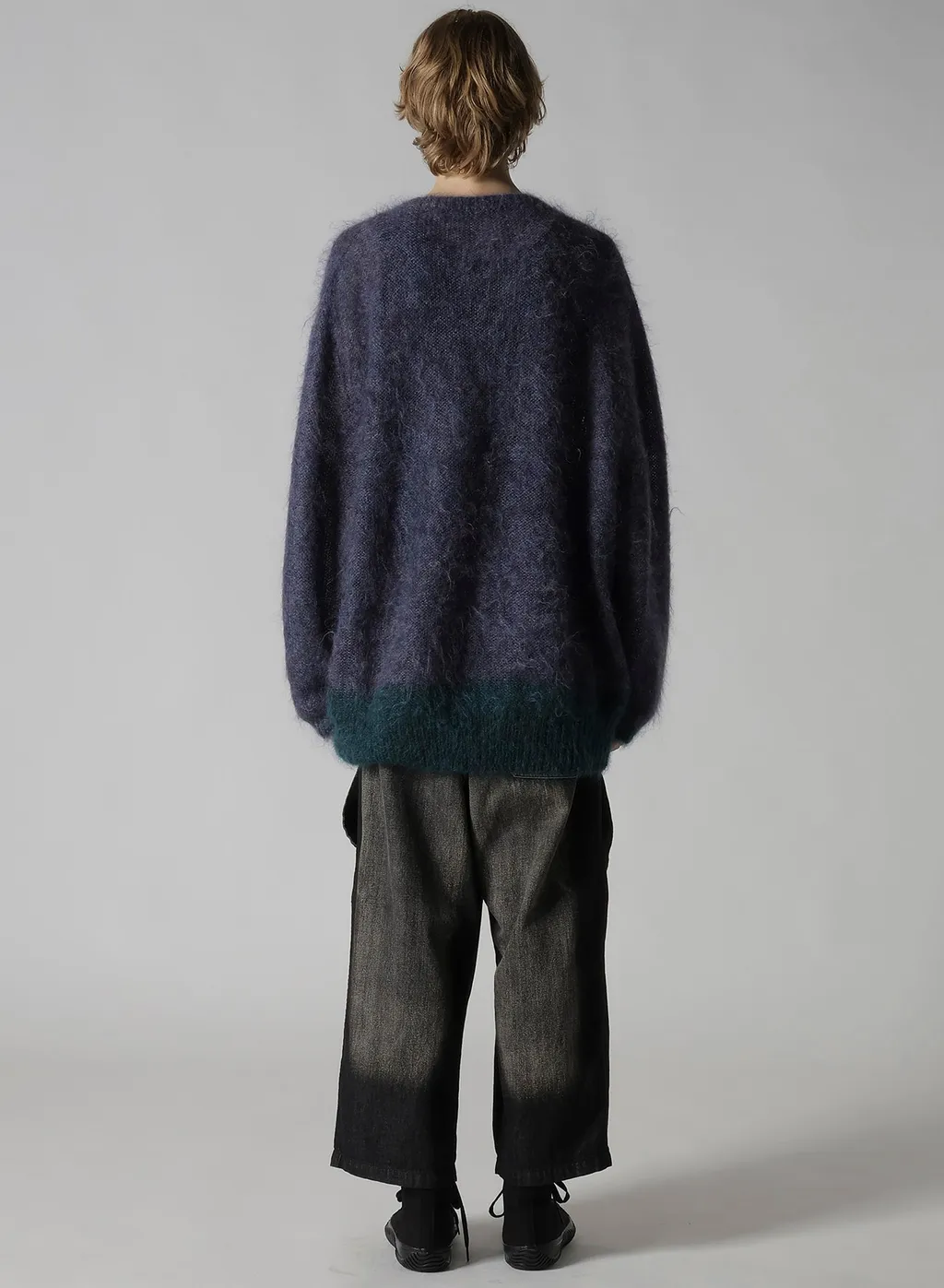 Color Scheme Mohair Pullover